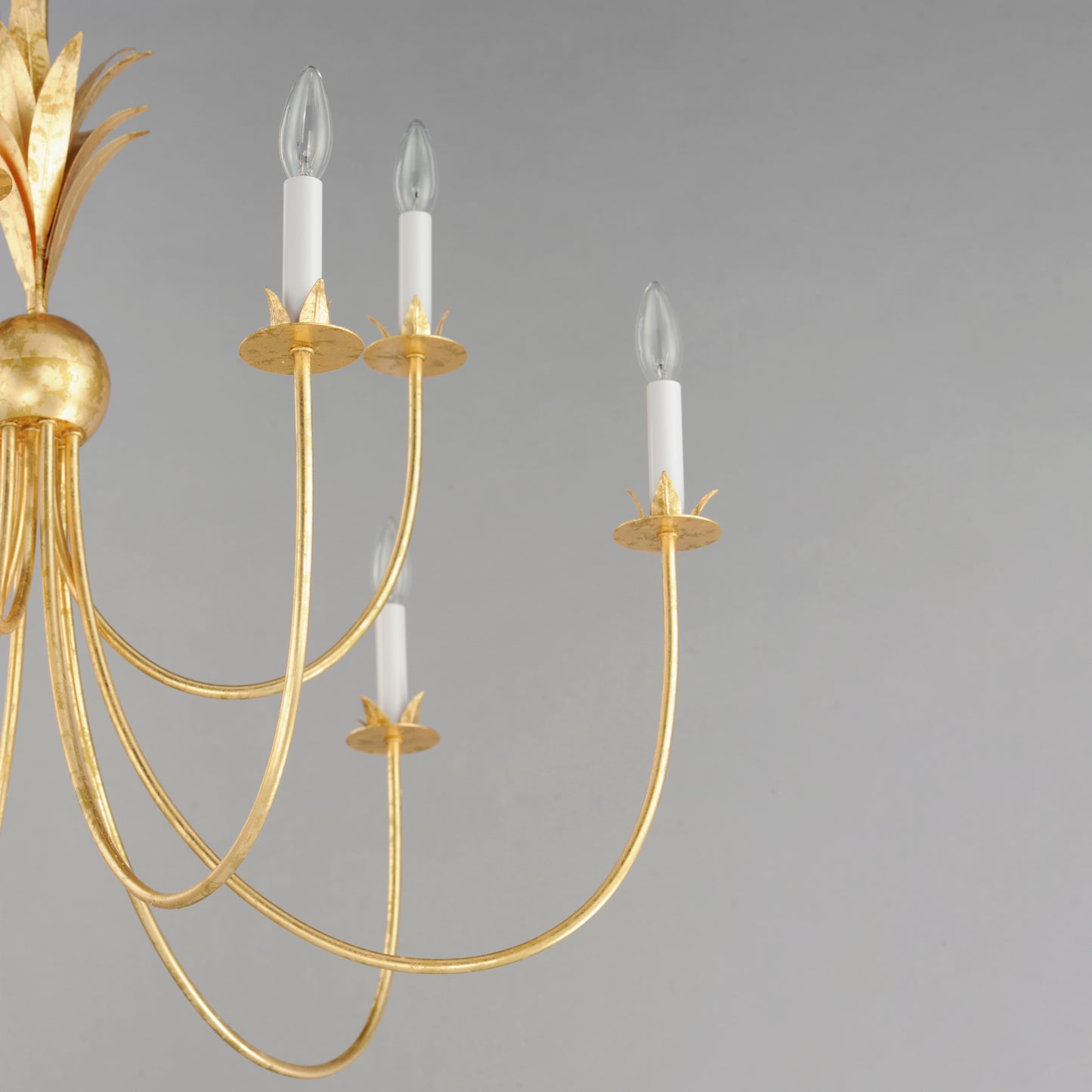 Paloma 9-Light Chandelier Gold Leaf by Maxim Lighting
