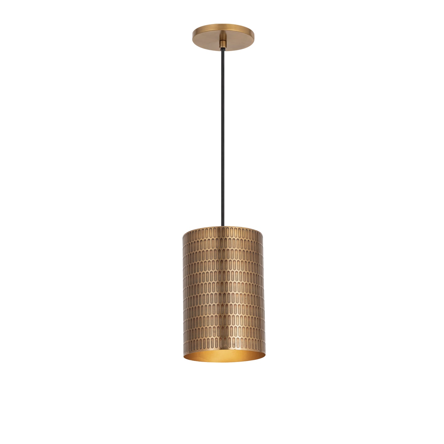 Shaka Mini Pendant Weathered Brass by Maxim Lighting