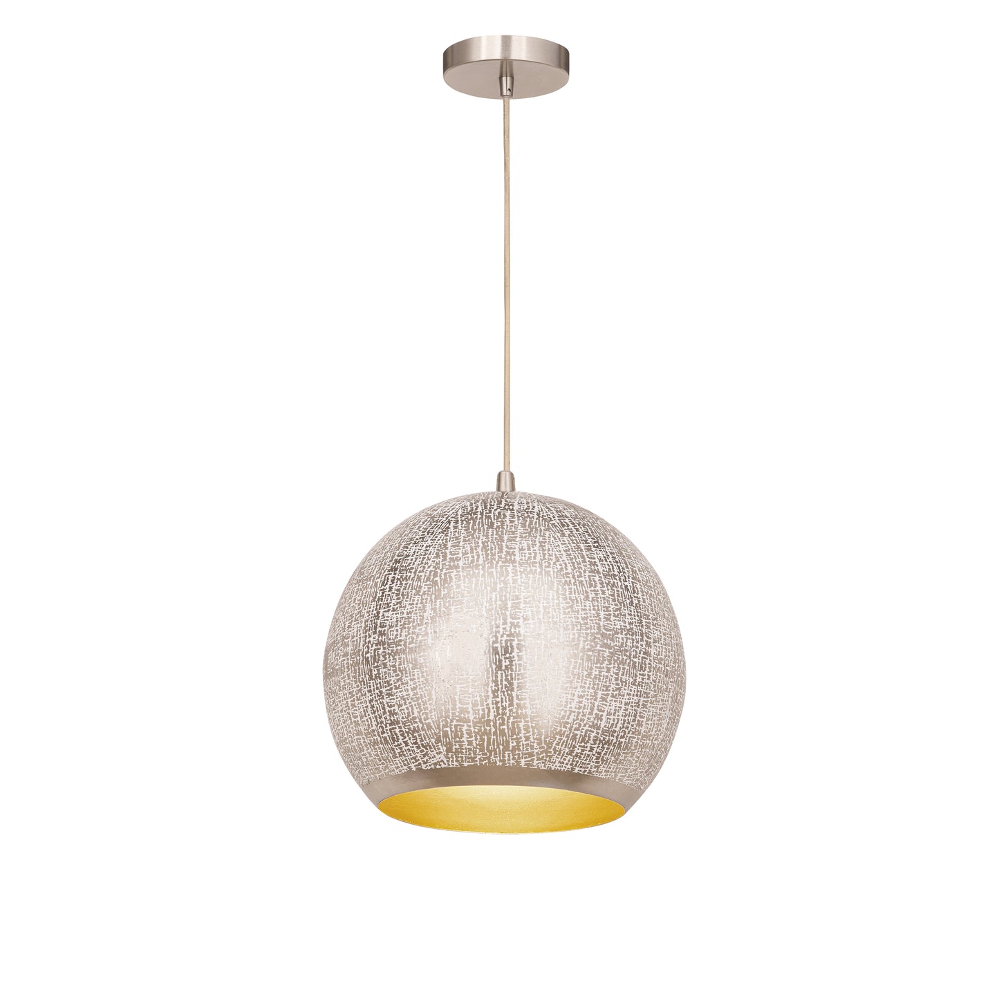 Aurelia 10" Pendant Arctic White by Maxim Lighting