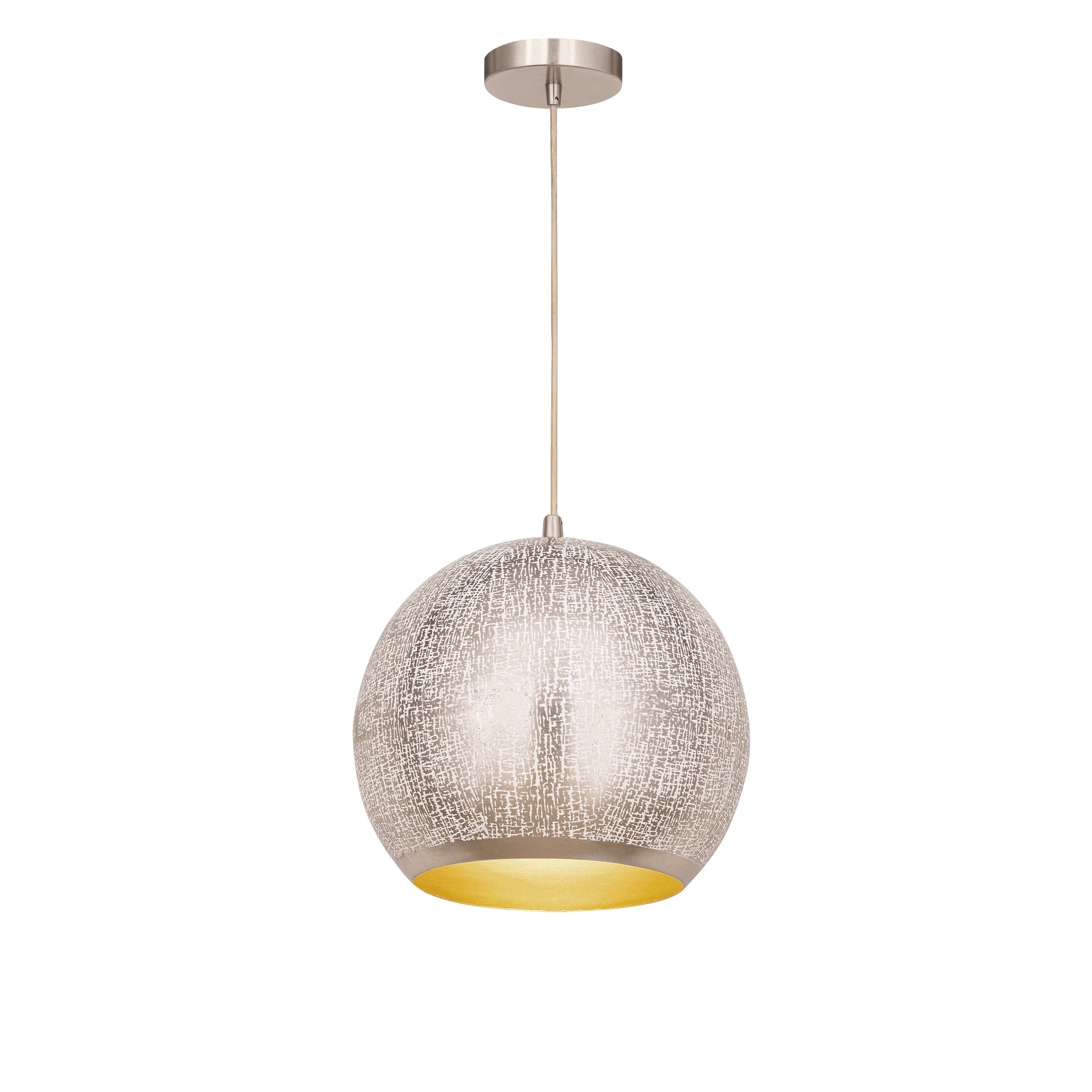 Aurelia 10" Pendant Arctic White by Maxim Lighting