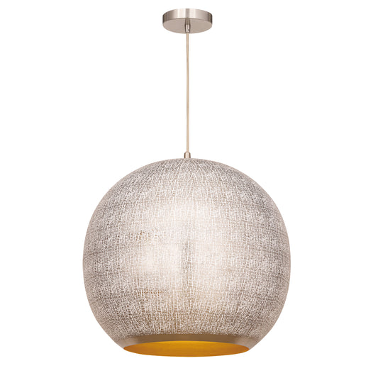 Aurelia 20" Pendant Arctic White by Maxim Lighting