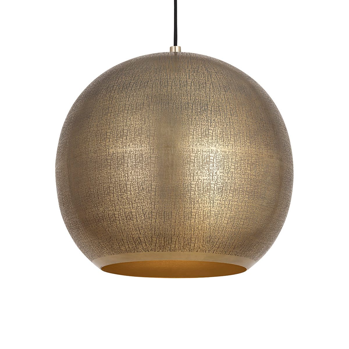 Aurelia 20" Pendant Weathered Brass by Maxim Lighting