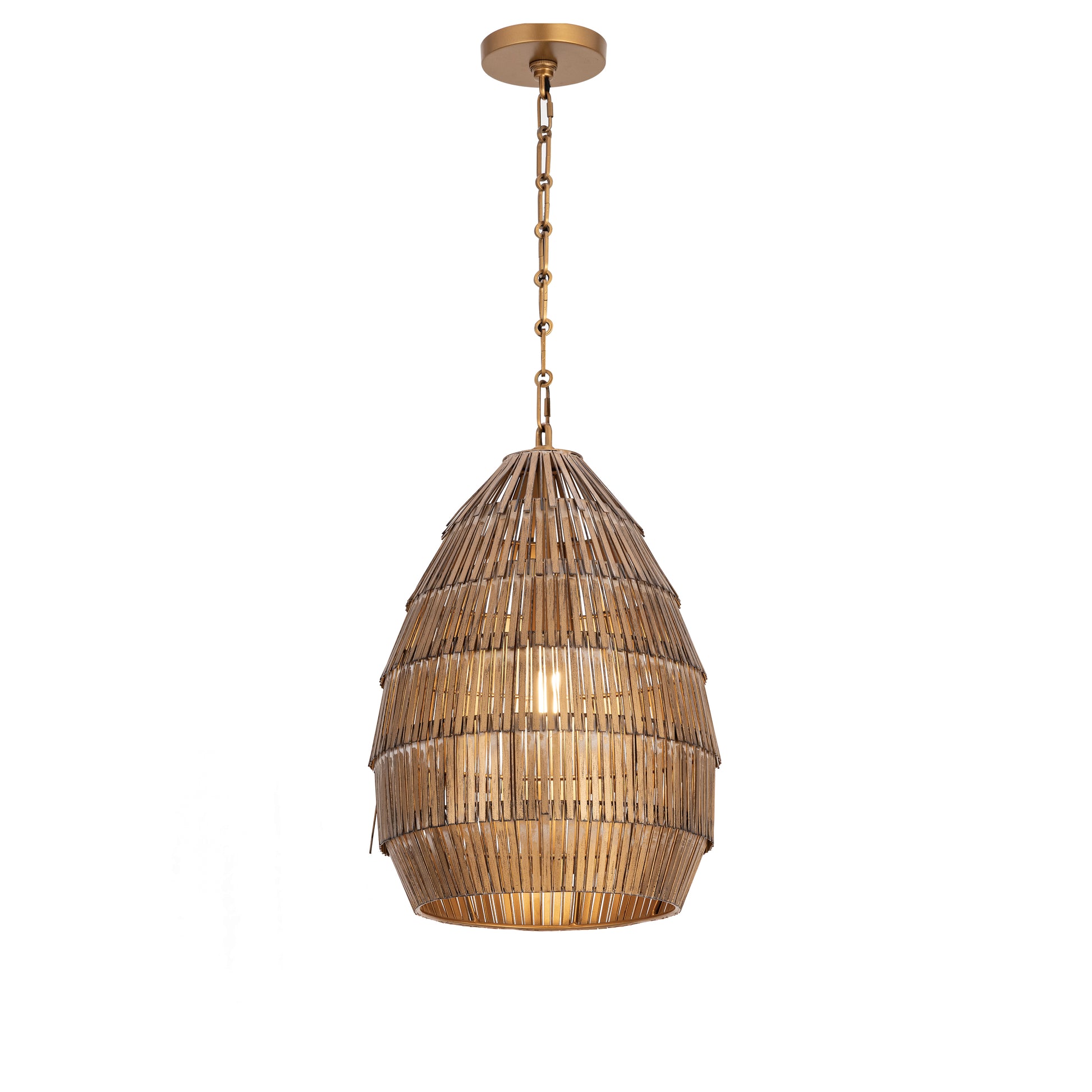 Gilda Pendant Antique Brass by Maxim Lighting