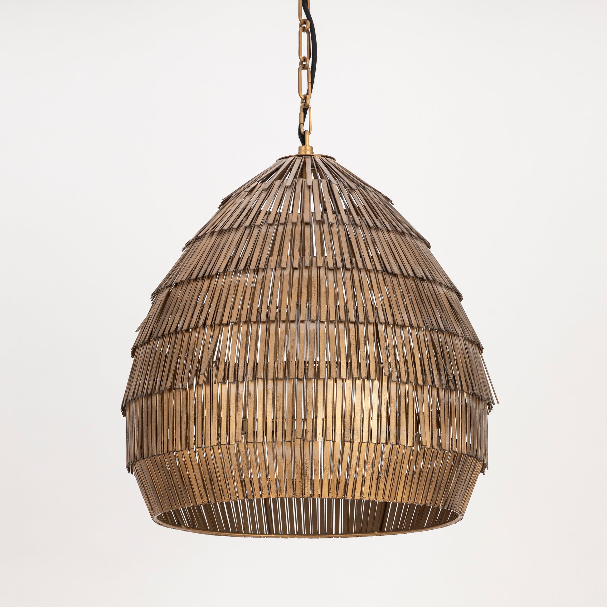 Gilda Large Pendant Antique Brass by Maxim Lighting