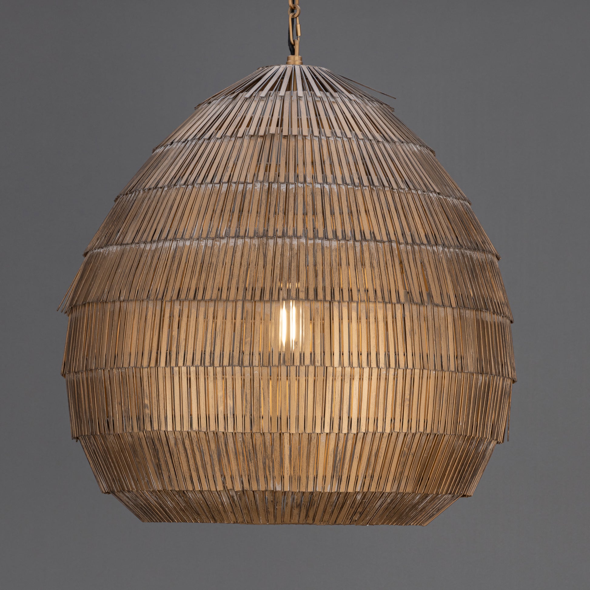 Gilda X-Large Pendant Antique Brass by Maxim Lighting