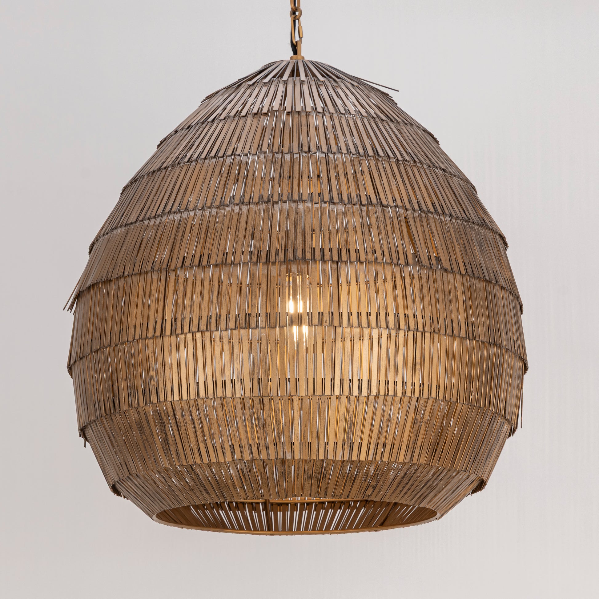 Gilda X-Large Pendant Antique Brass by Maxim Lighting
