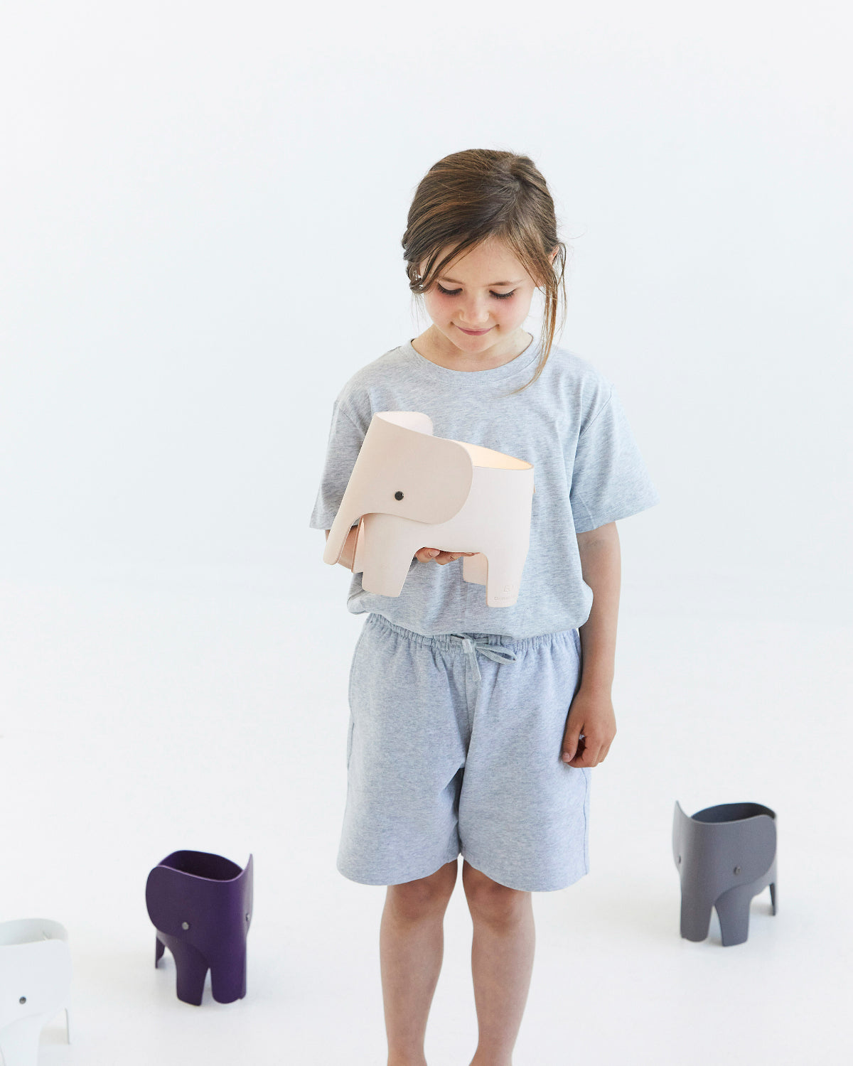 EO Play Elephant Night Lamp in Grey – with other Elephant Night Lamp colors (photo 1 of 6)