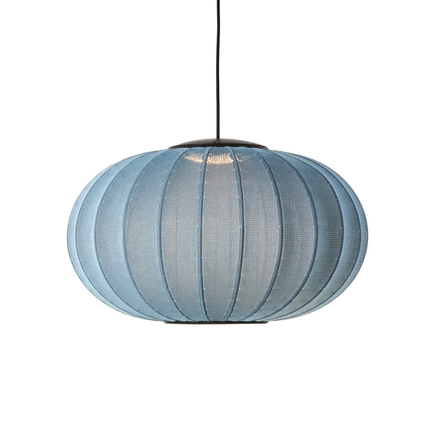 Knit Wit Oval Pendant Lamp 57 Led Mh Kwo57Bs Led - Made By Hand