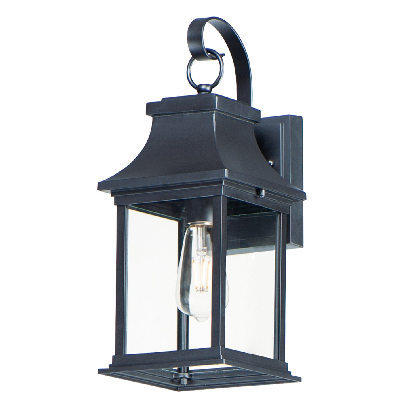 Vicksburg Small Outdoor Wall Sconce Black by Maxim Lighting