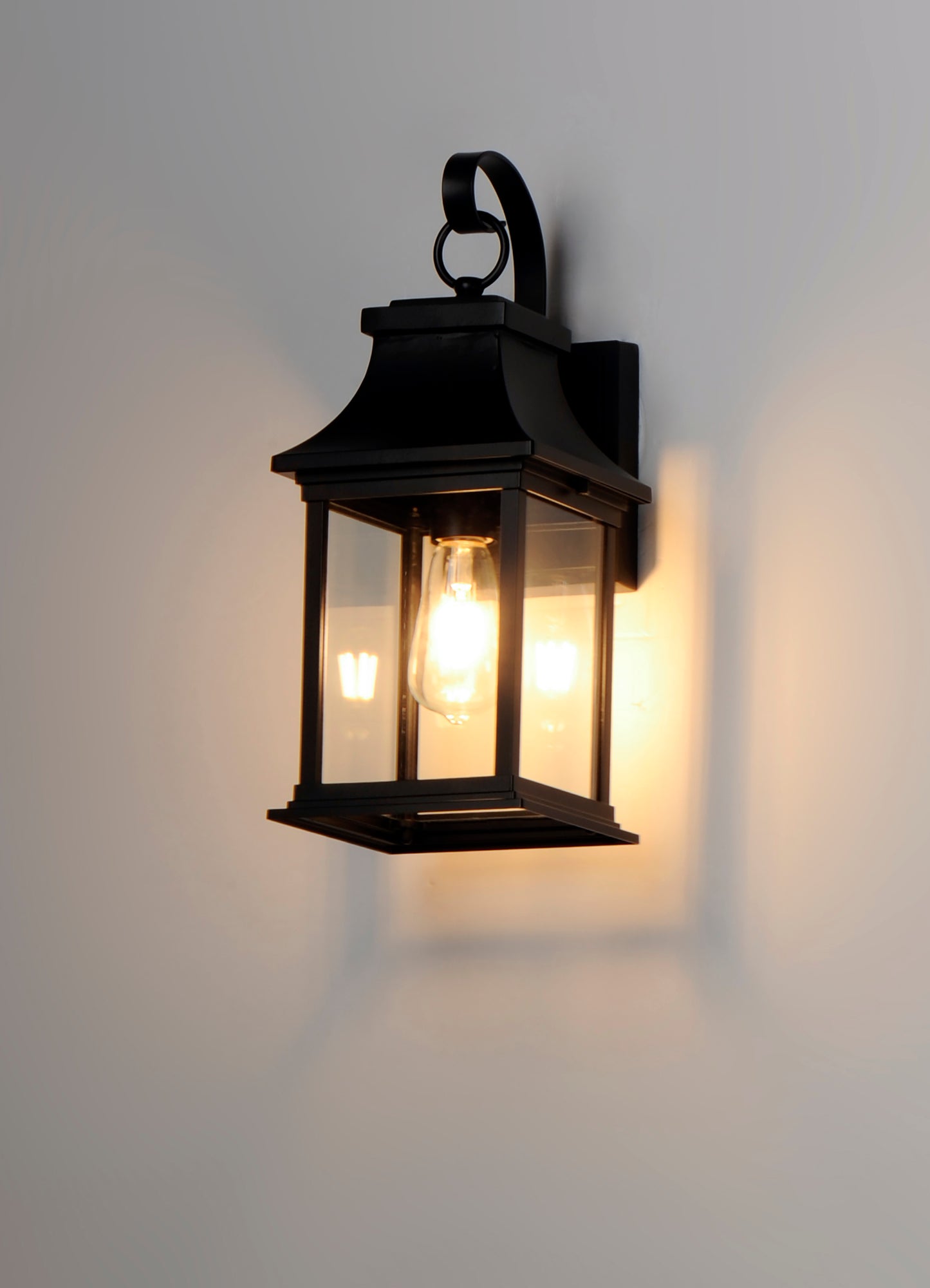 Vicksburg Small Outdoor Wall Sconce Black by Maxim Lighting