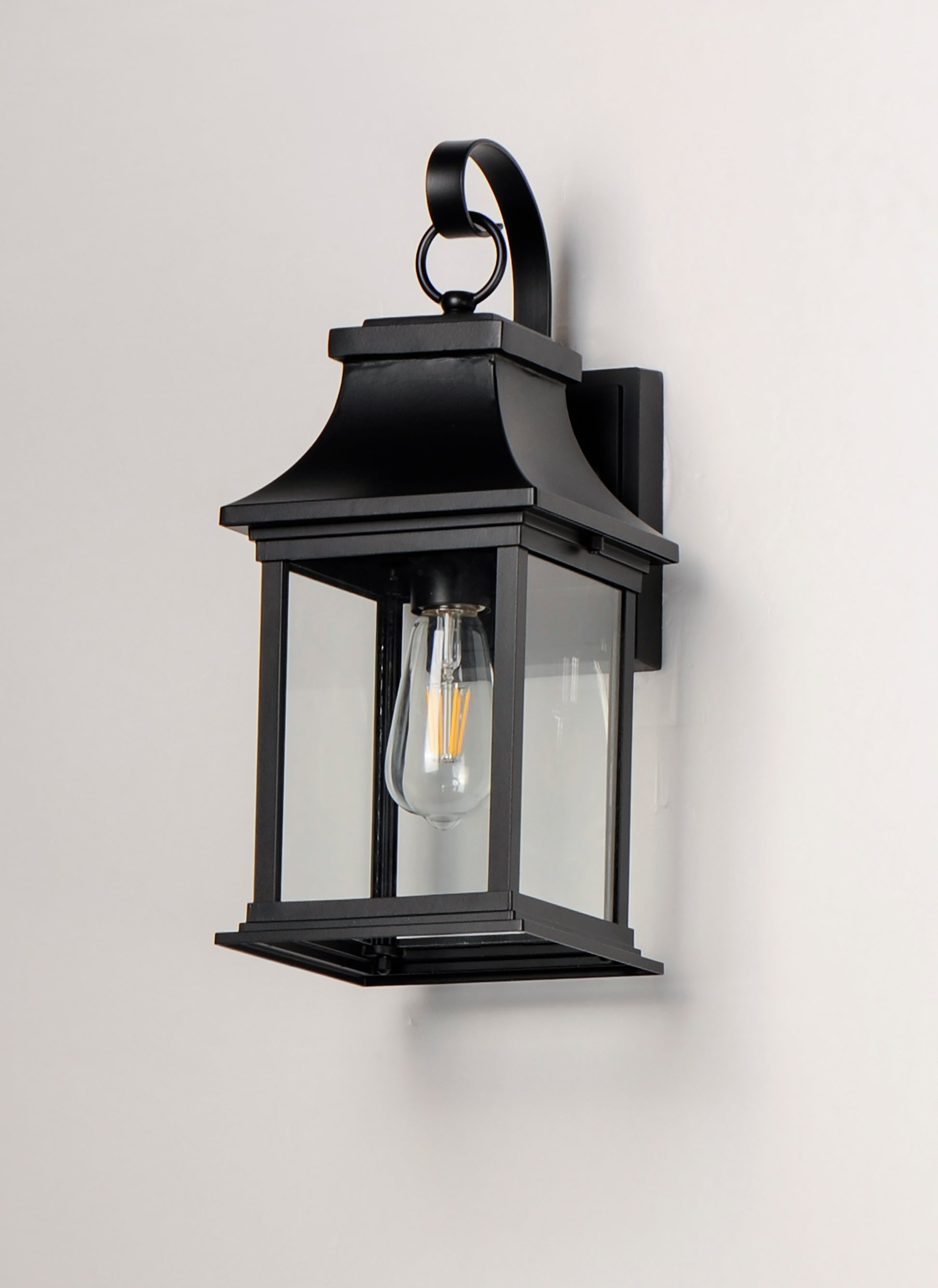 Vicksburg Small Outdoor Wall Sconce Black by Maxim Lighting