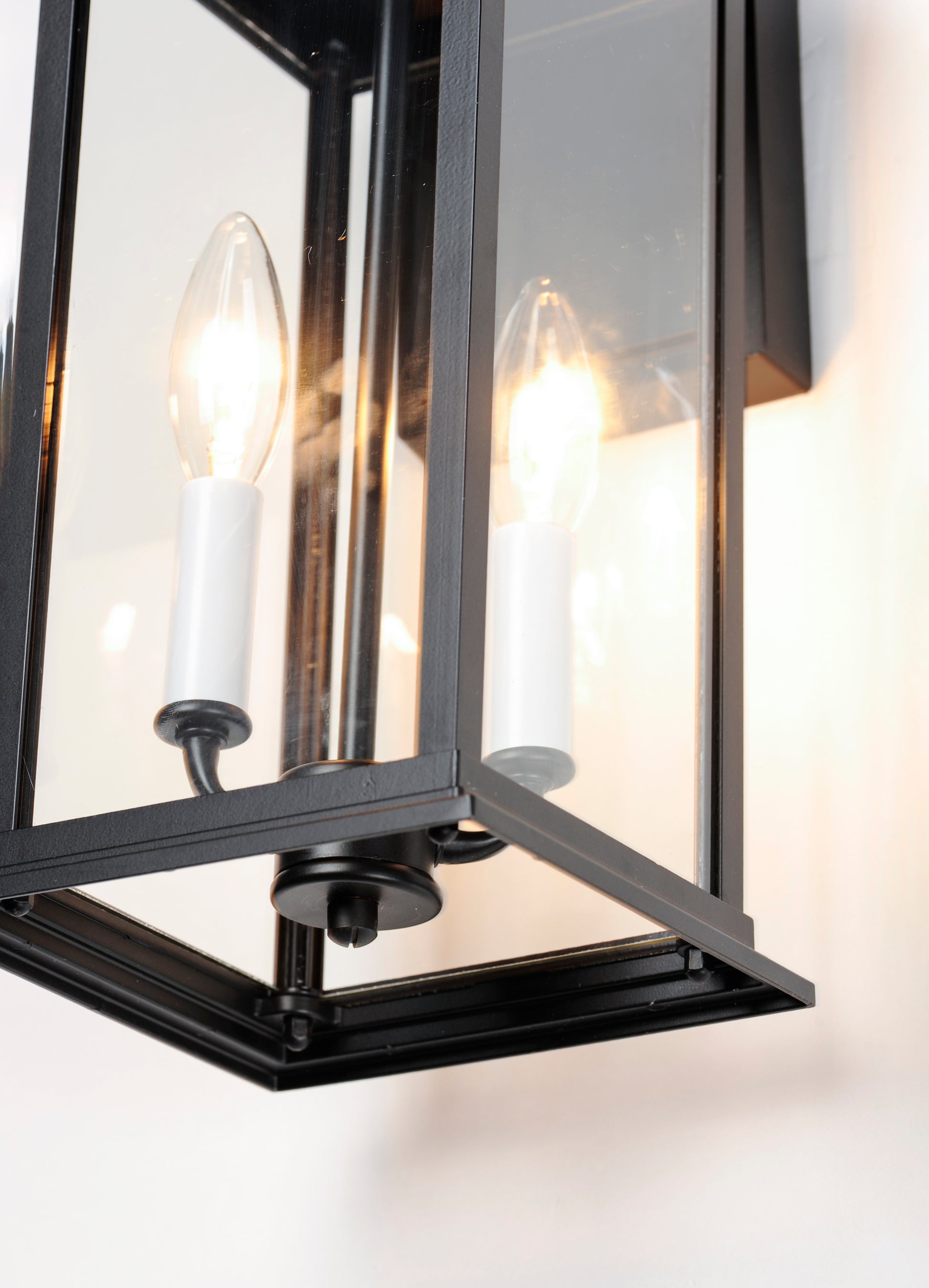 Vicksburg 2-Light Medium Outdoor Wall Sconce Black by Maxim Lighting