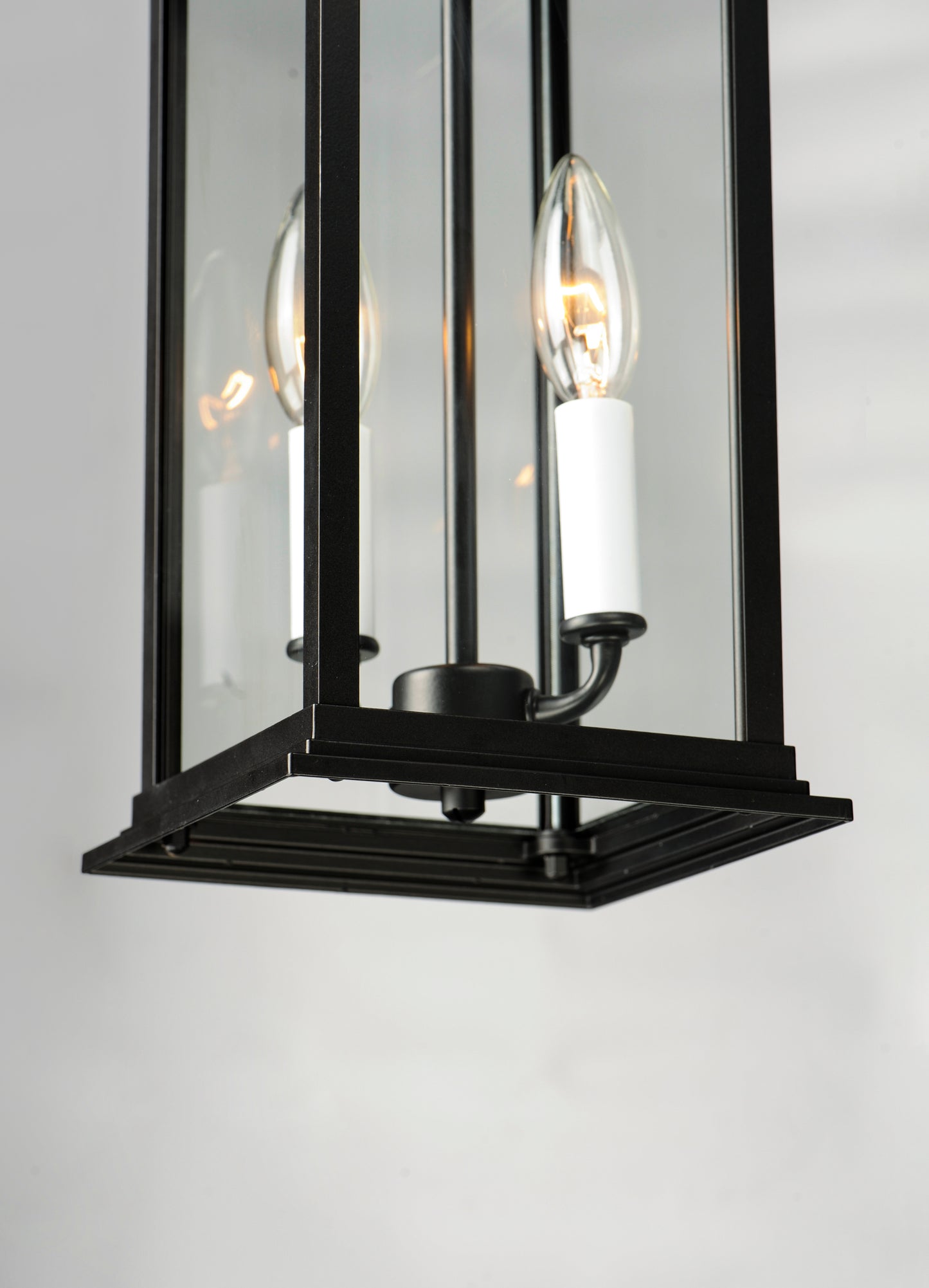 Vicksburg 2-Light Outdoor Hanging Lantern Black by Maxim Lighting