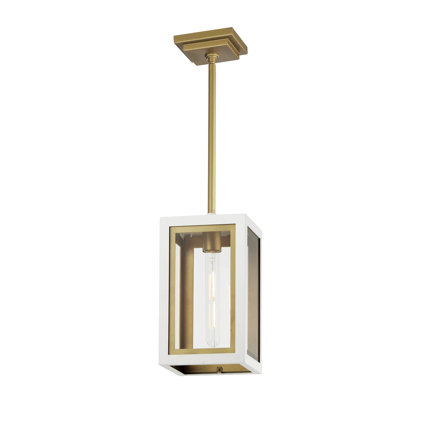 Neoclass Outdoor Pendant White/Gold by Maxim Lighting