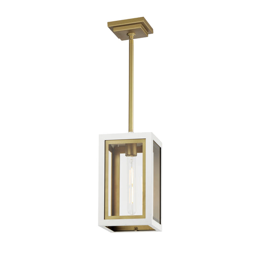 Neoclass Outdoor Pendant White/Gold by Maxim Lighting