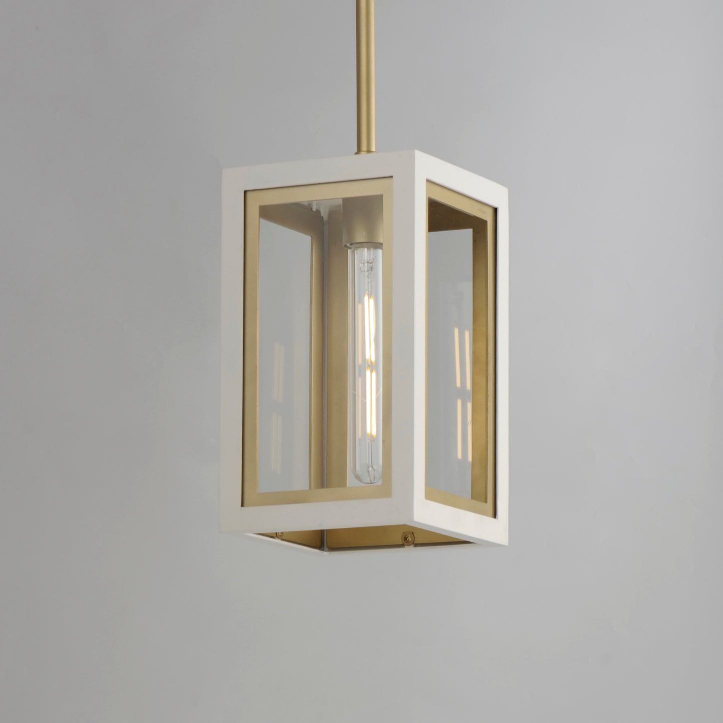Neoclass Outdoor Pendant White/Gold by Maxim Lighting
