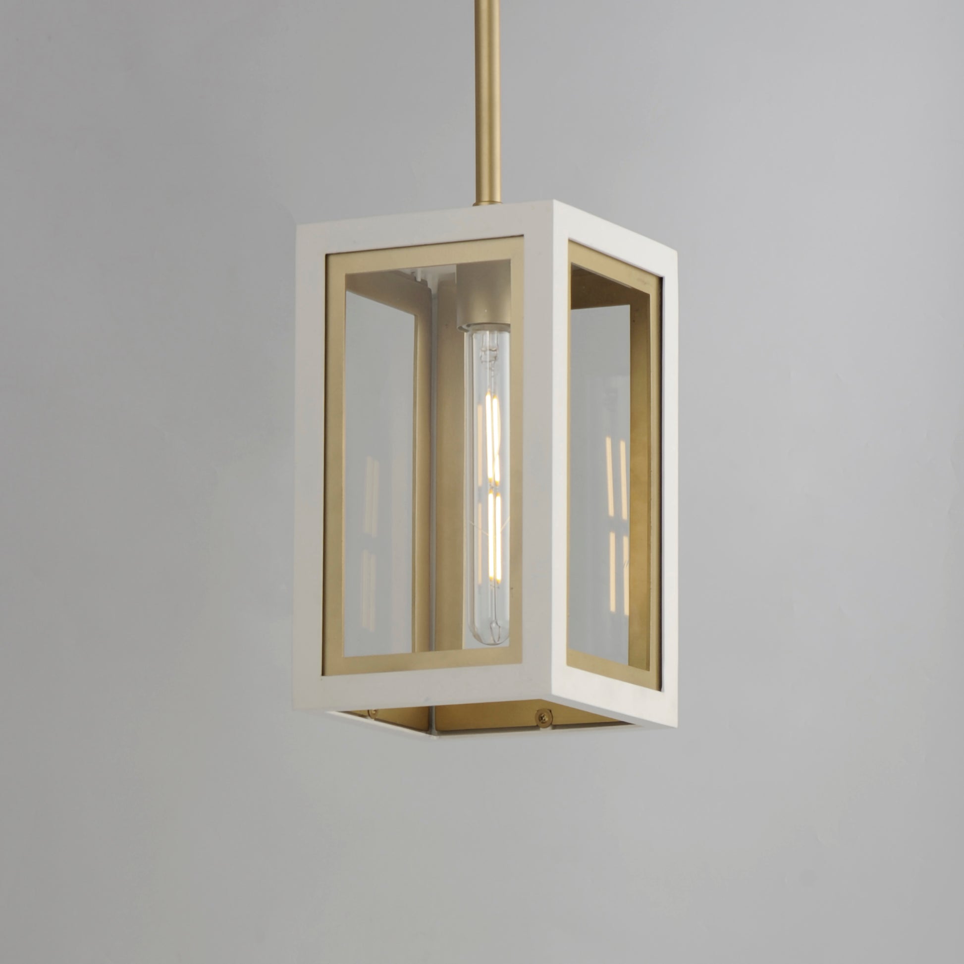 Neoclass Outdoor Pendant White/Gold by Maxim Lighting