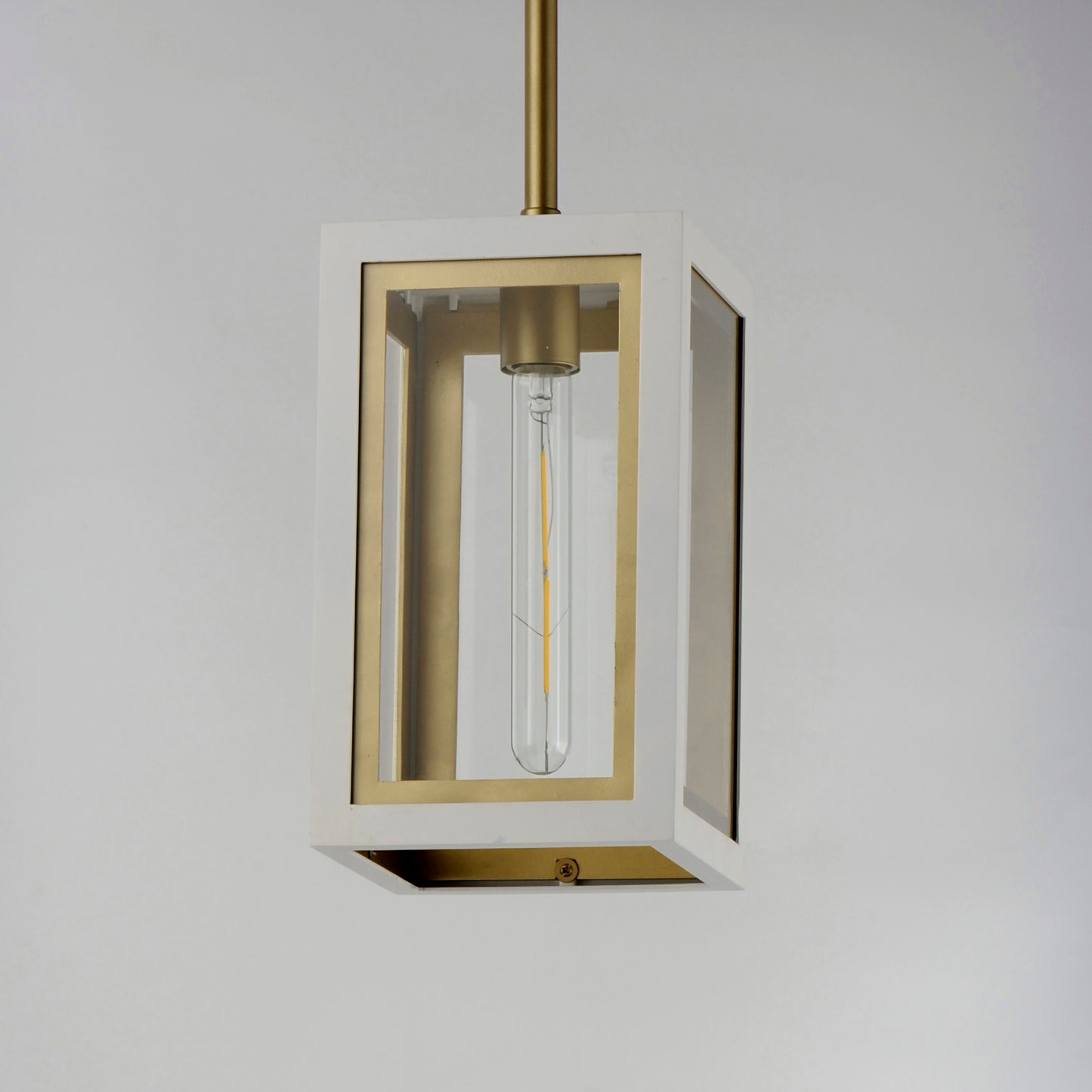 Neoclass Outdoor Pendant White/Gold by Maxim Lighting