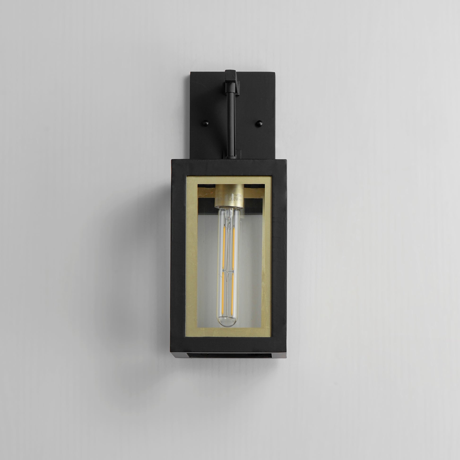 Neoclass Outdoor Sconce Black/Gold by Maxim Lighting