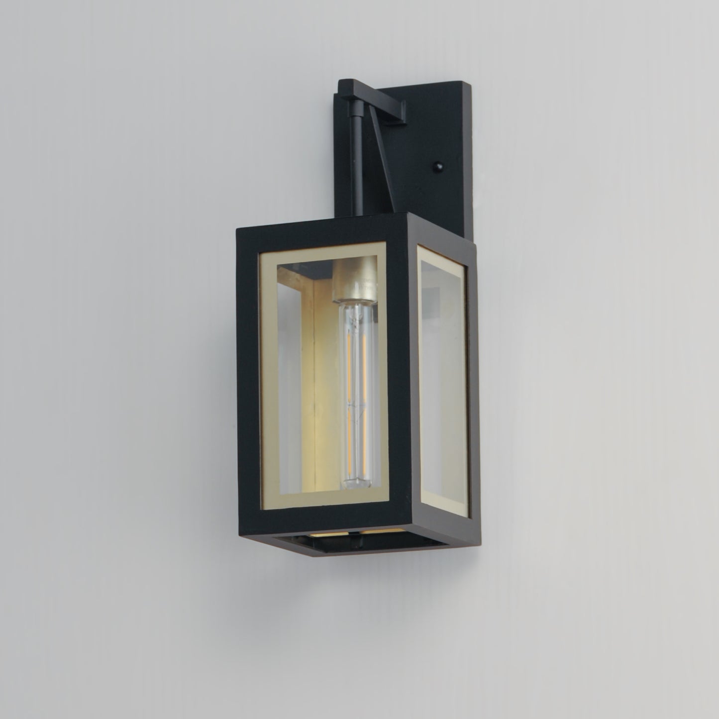 Neoclass Outdoor Sconce Black/Gold by Maxim Lighting
