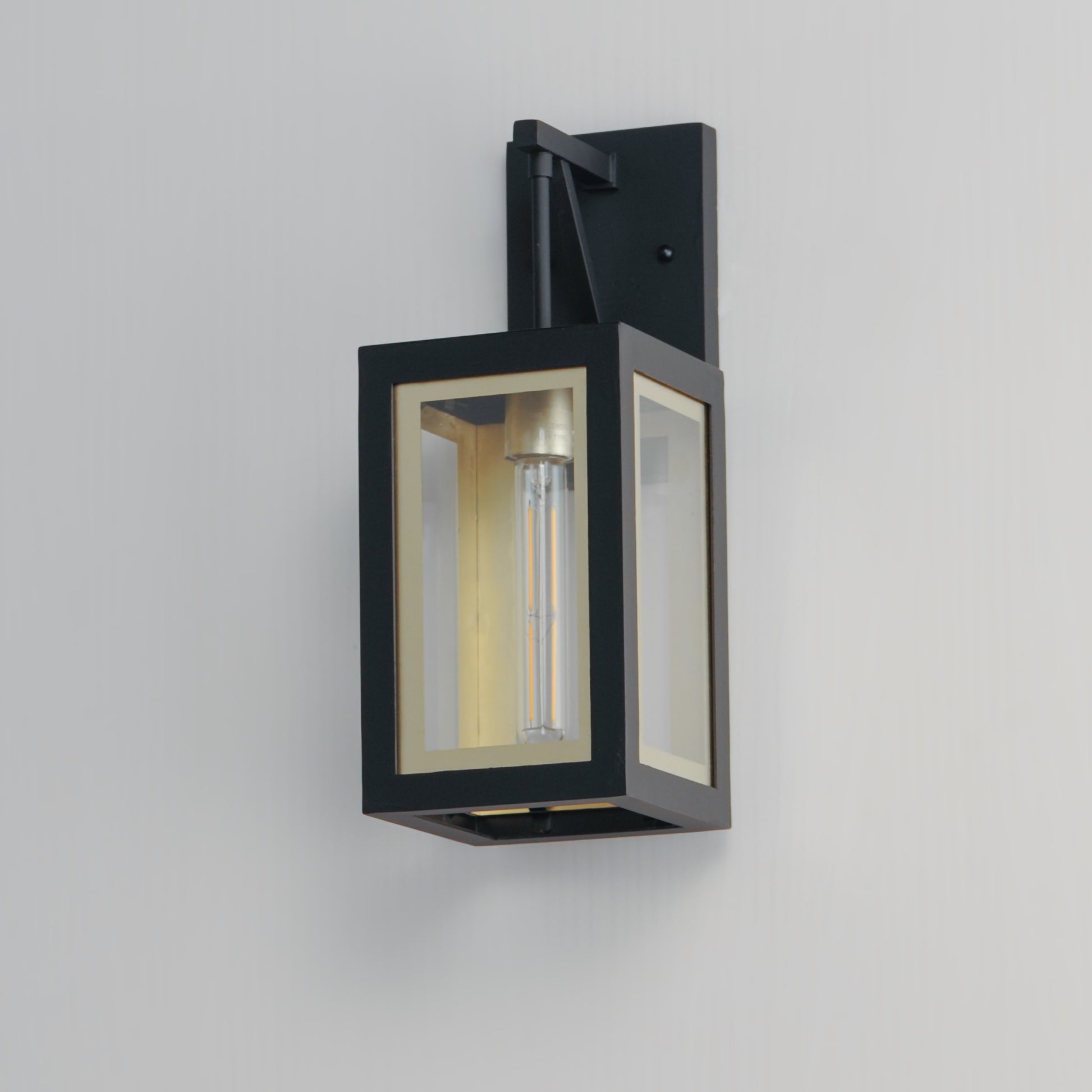 Neoclass Outdoor Sconce Black/Gold by Maxim Lighting