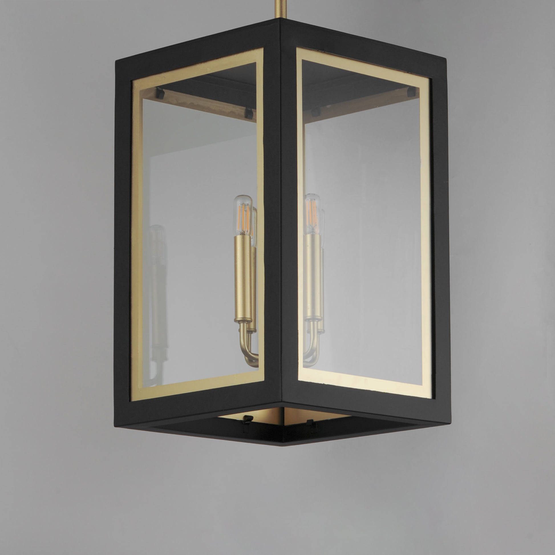 Neoclass 4-Light Outdoor Pendant Black/Gold by Maxim Lighting