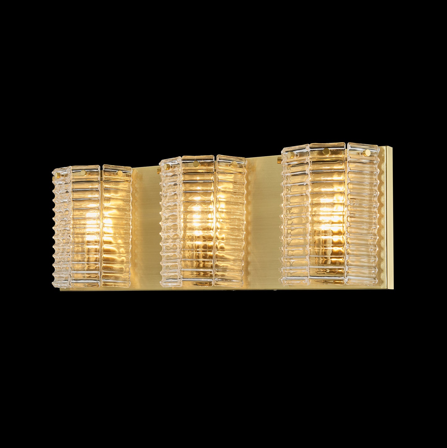 Aurora Wall Sconce 3-Light in Antique Bronze 3005WSAZ by StarFire Crystal