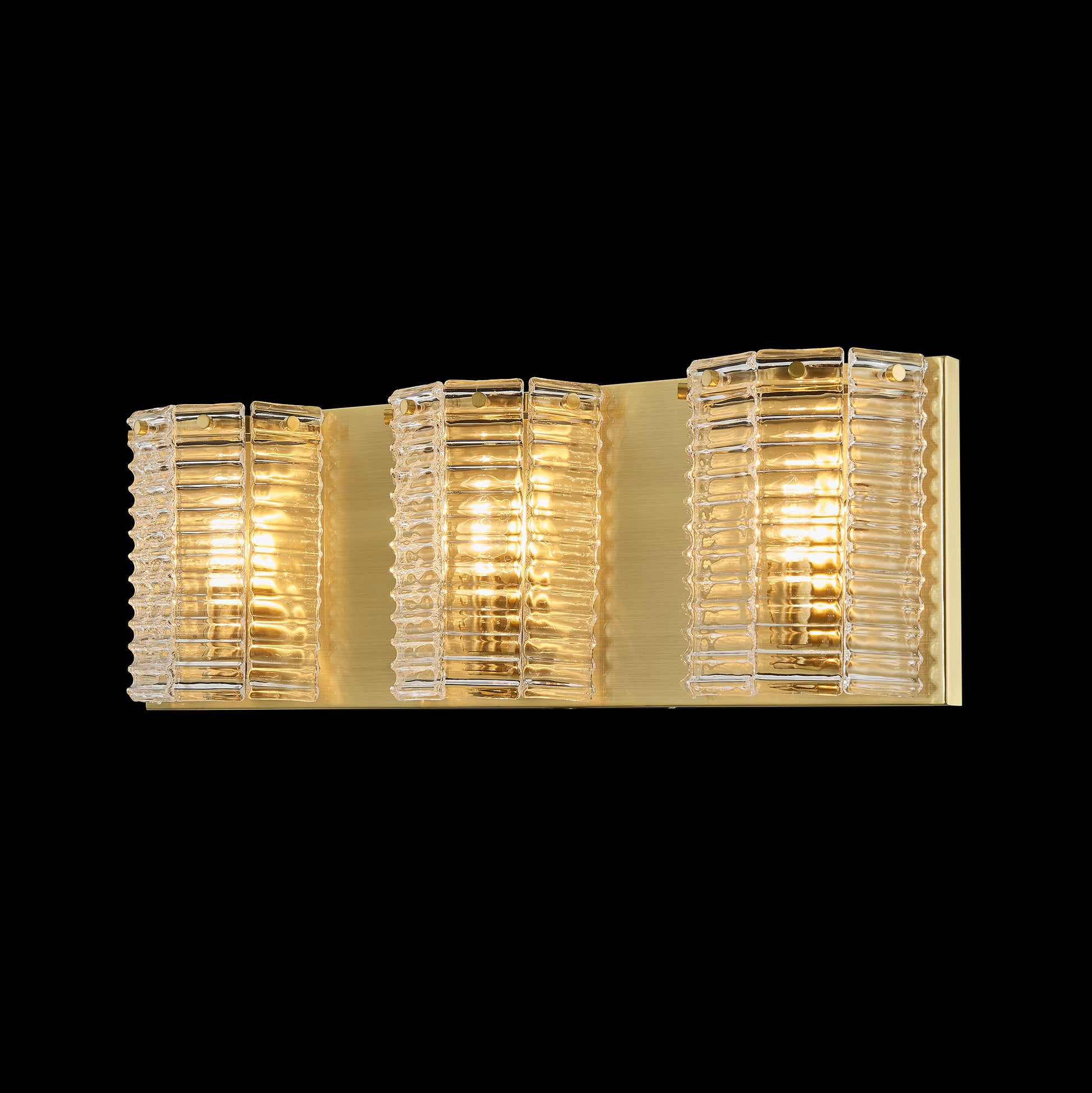 Aurora Wall Sconce 3-Light in Antique Bronze 3005WSAZ by StarFire Crystal