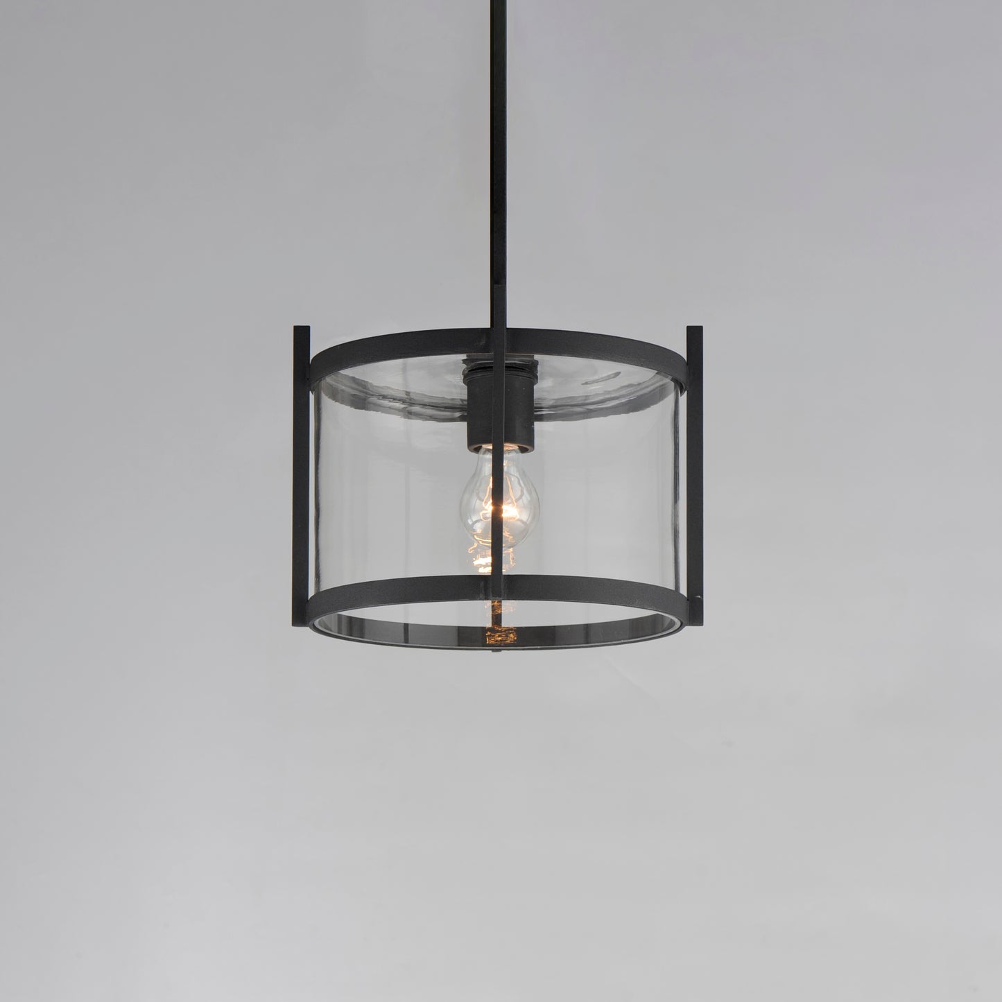 Belfry Semi-Flush/Pendant Black by Maxim Lighting