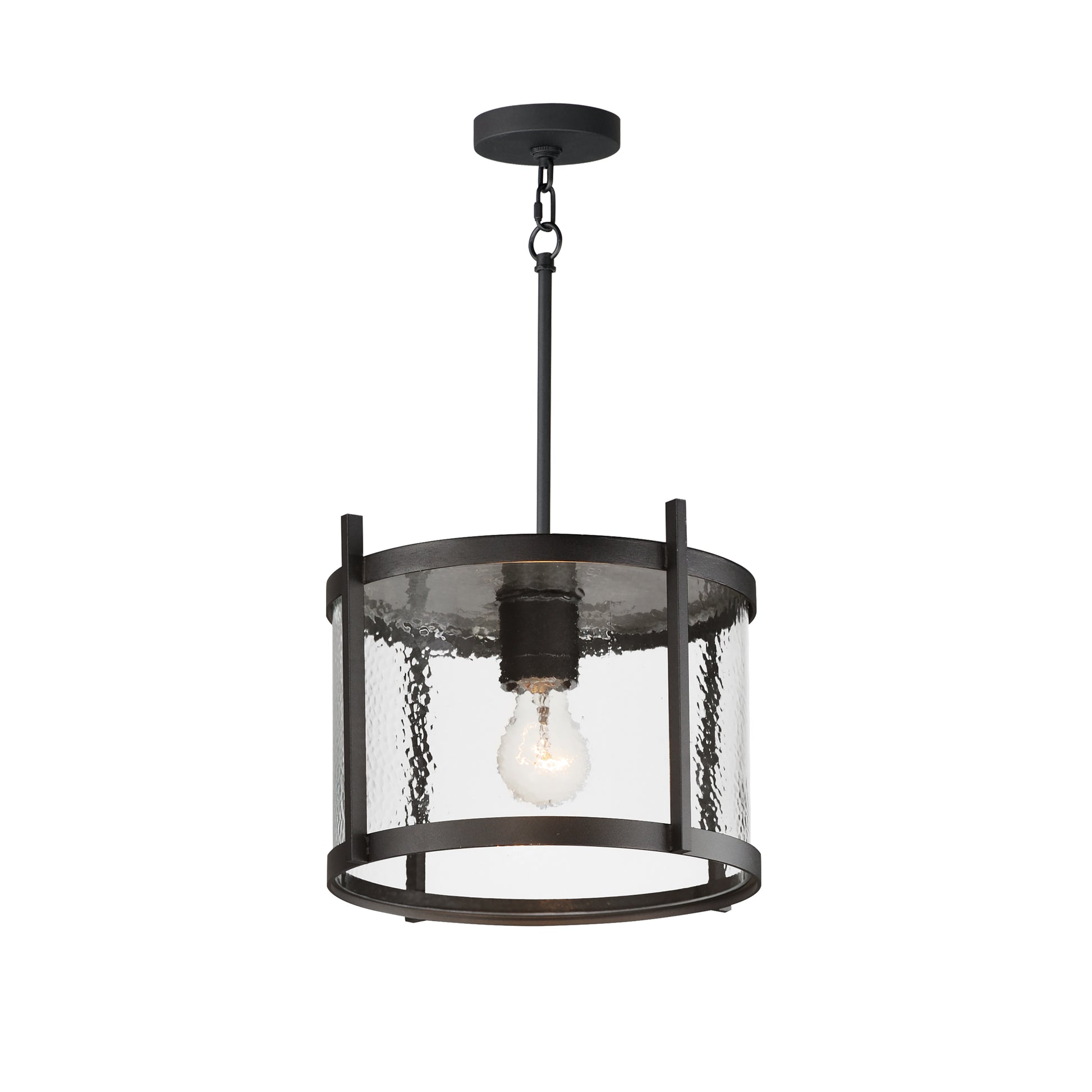 Belfry Semi-Flush/Pendant Black by Maxim Lighting