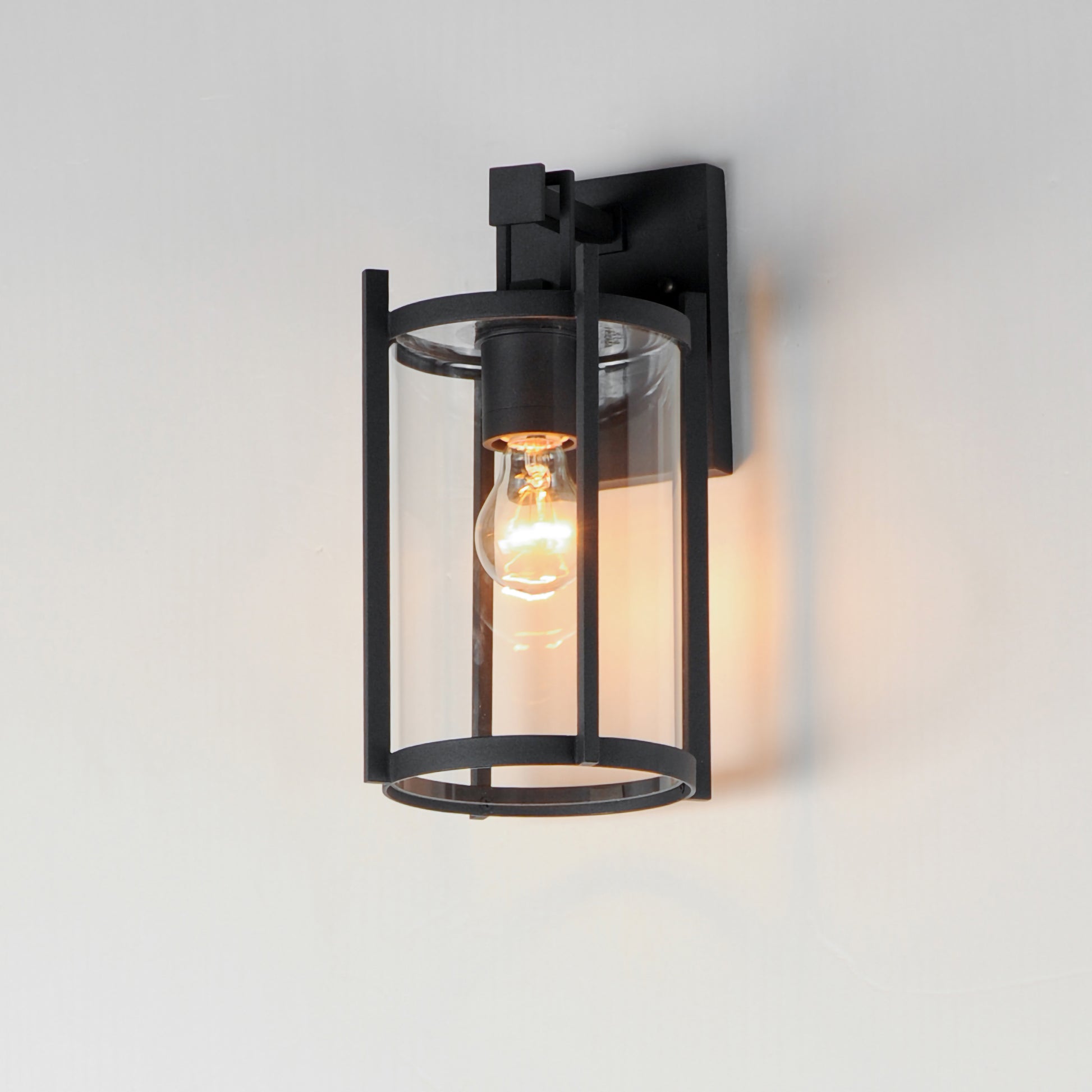 Belfry Wall Sconce Black by Maxim Lighting