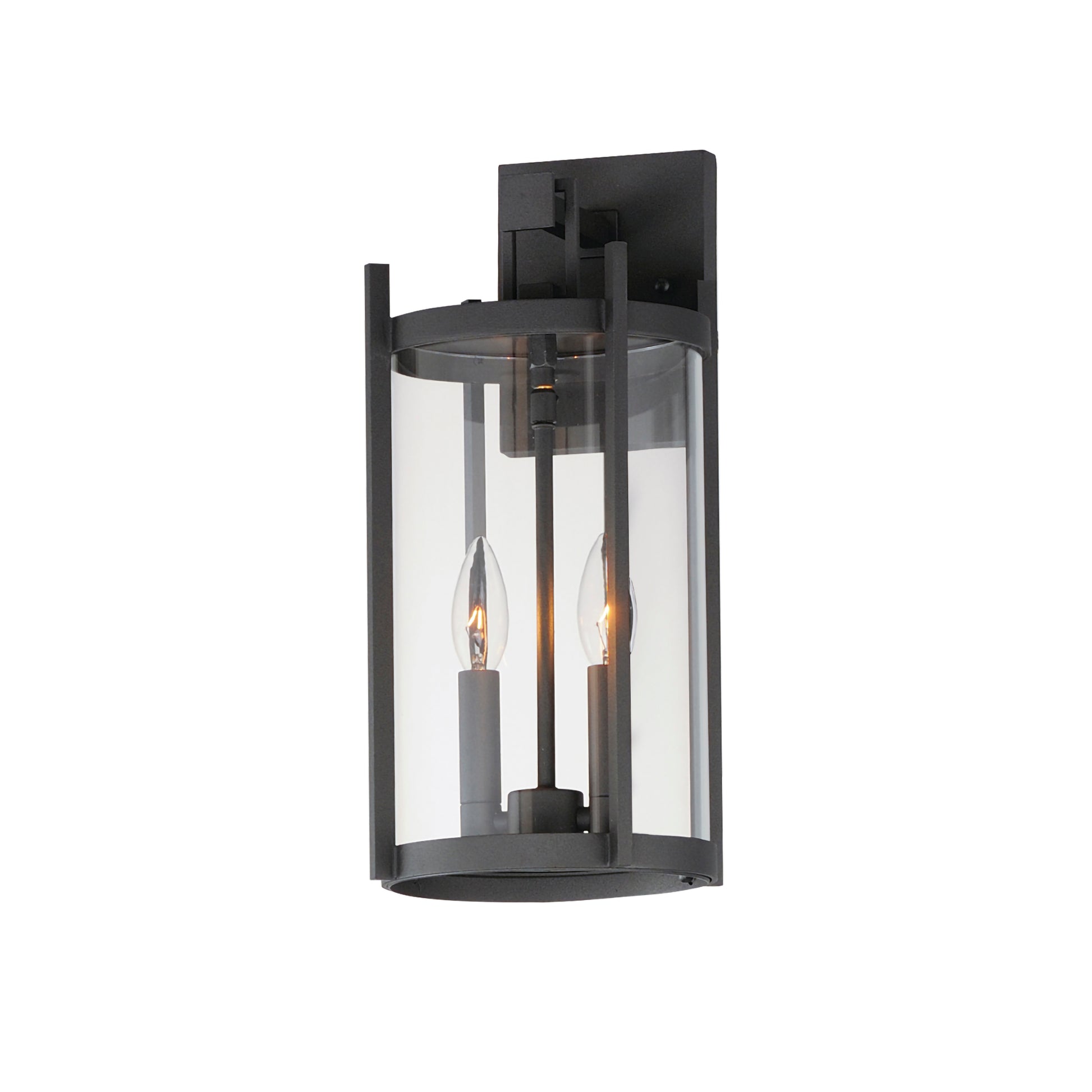 Belfry 2-Light Wall Sconce Black by Maxim Lighting