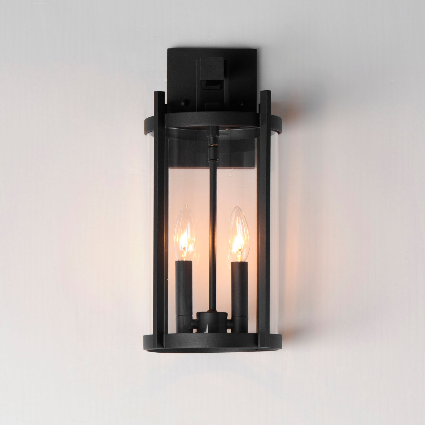 Belfry 2-Light Wall Sconce Black by Maxim Lighting