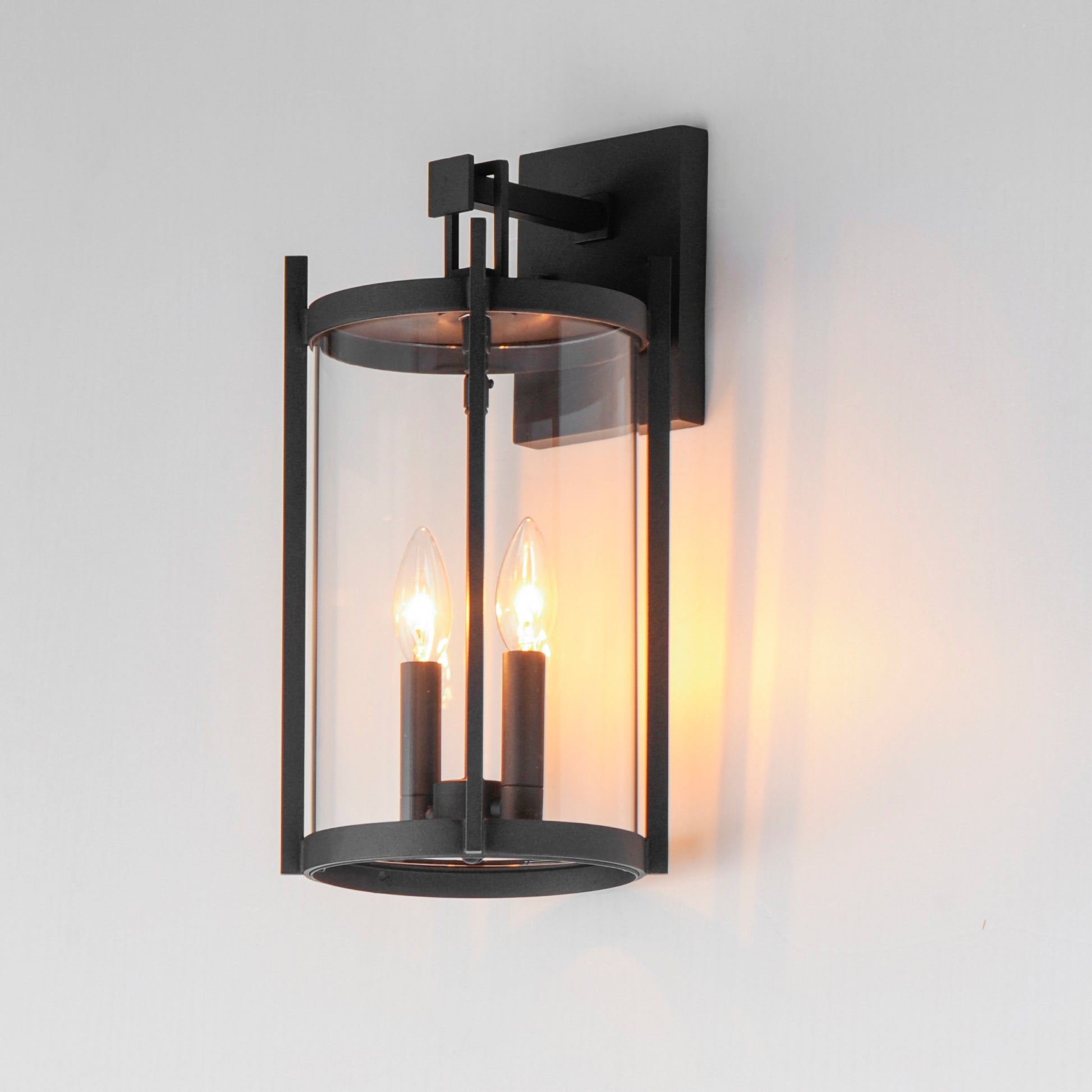Belfry 2-Light Wall Sconce Black by Maxim Lighting