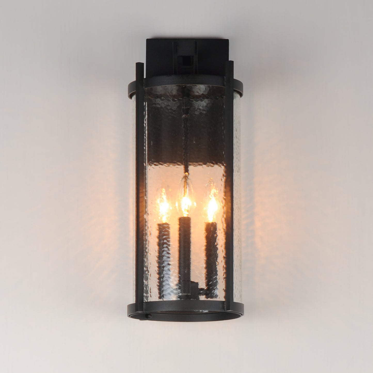Belfry 3-Light Wall Sconce Black by Maxim Lighting