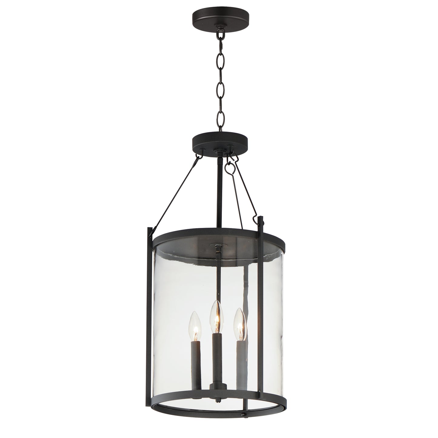 Belfry 3-Light Pendant Black by Maxim Lighting