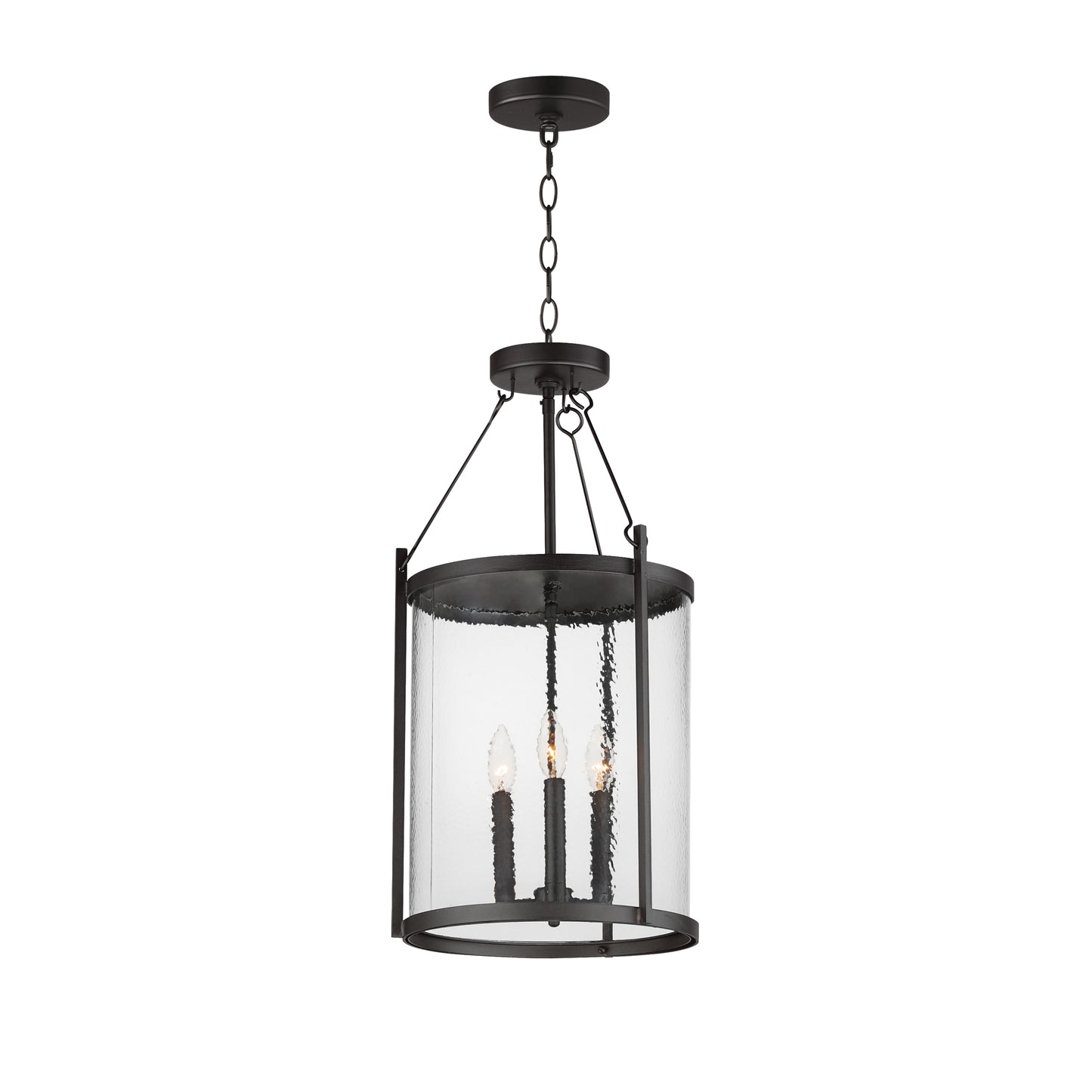 Belfry 3-Light Pendant Black by Maxim Lighting