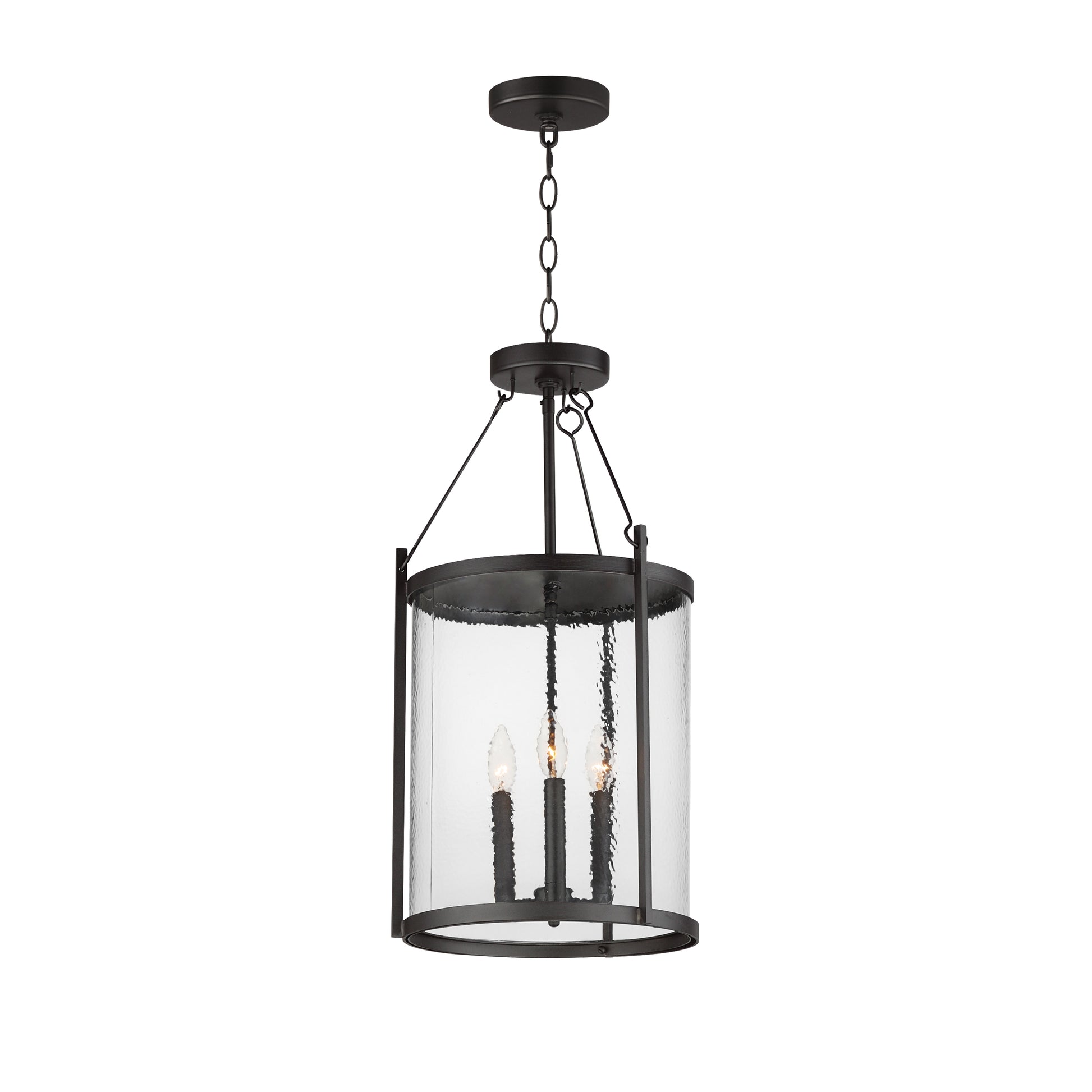 Belfry 3-Light Pendant Black by Maxim Lighting