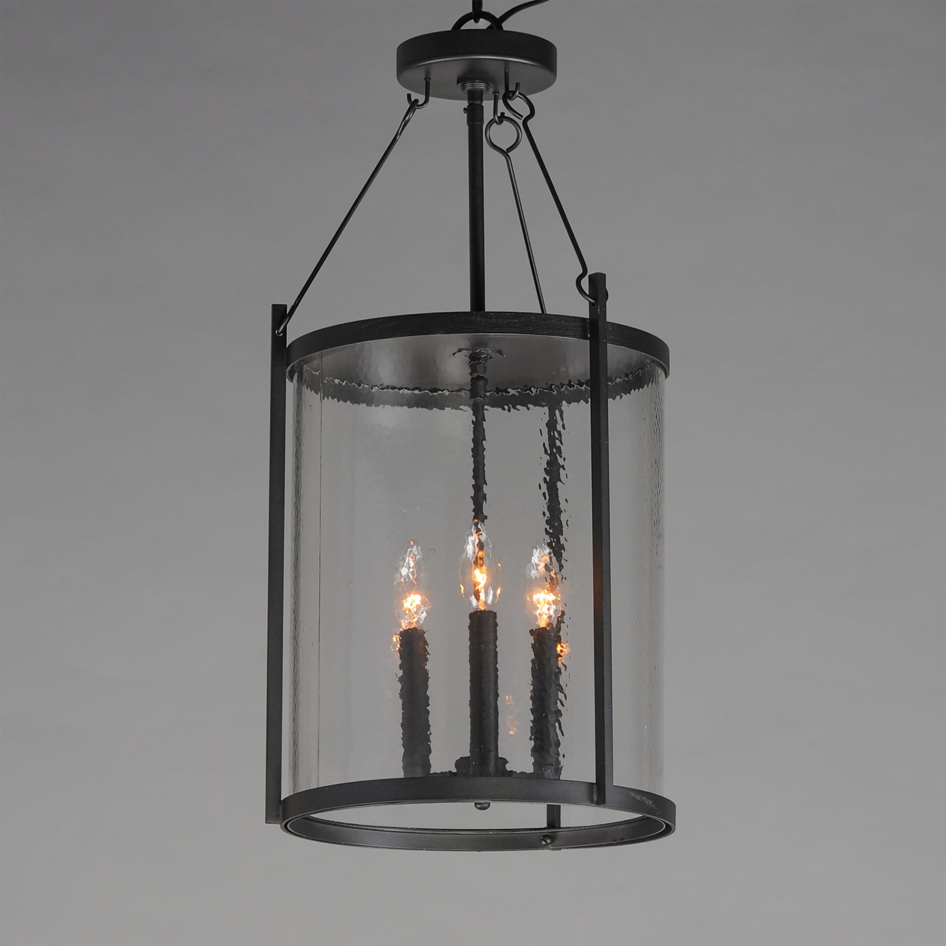 Belfry 3-Light Pendant Black by Maxim Lighting