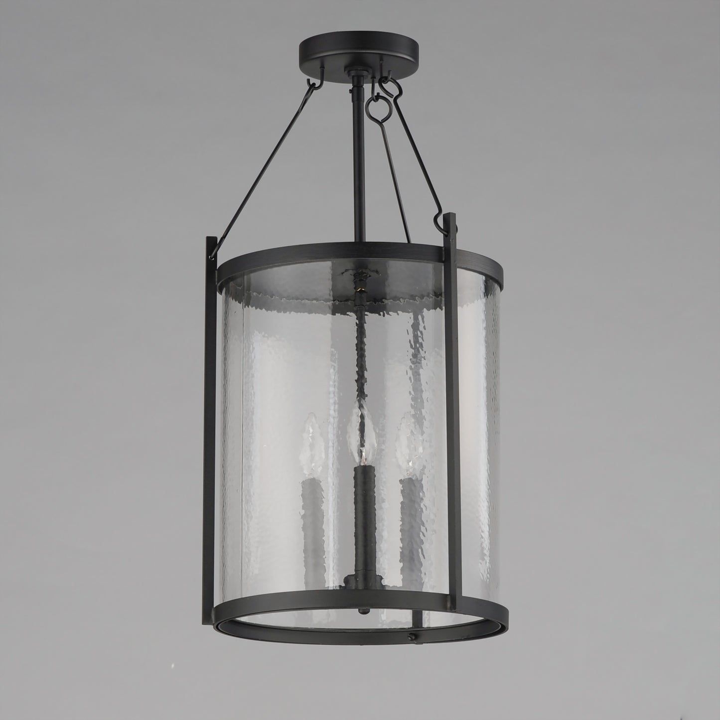 Belfry 3-Light Pendant Black by Maxim Lighting