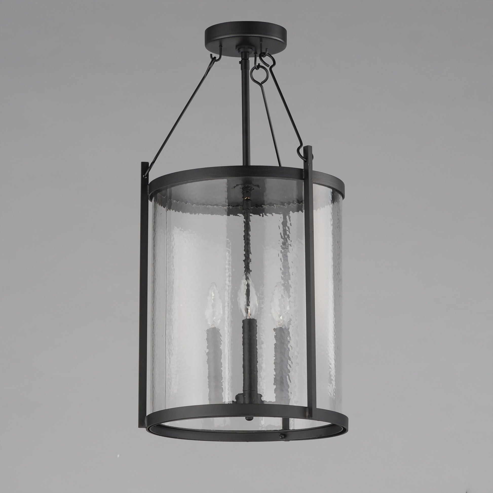 Belfry 3-Light Pendant Black by Maxim Lighting