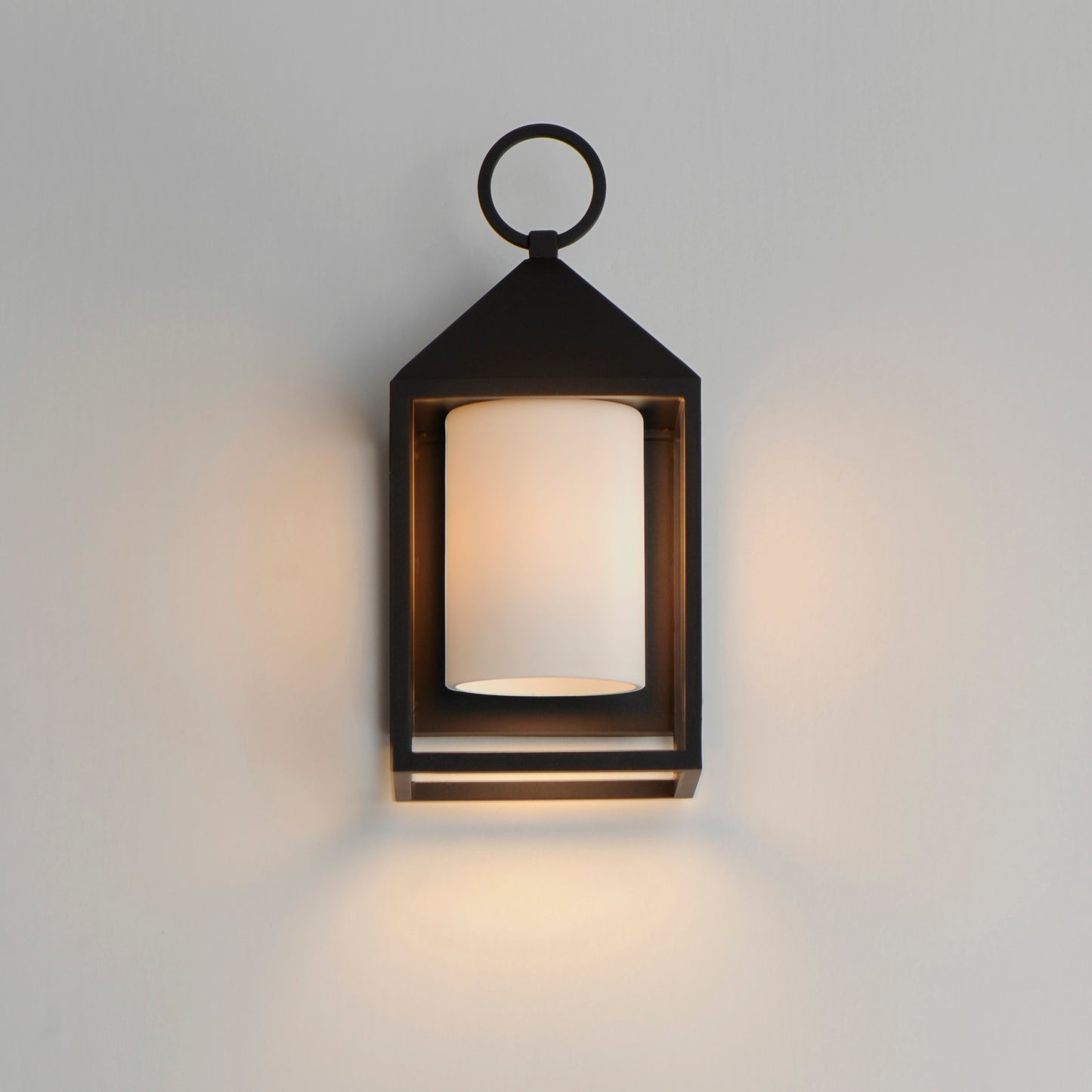 Aldous Small Outdoor Sconce Black by Maxim Lighting