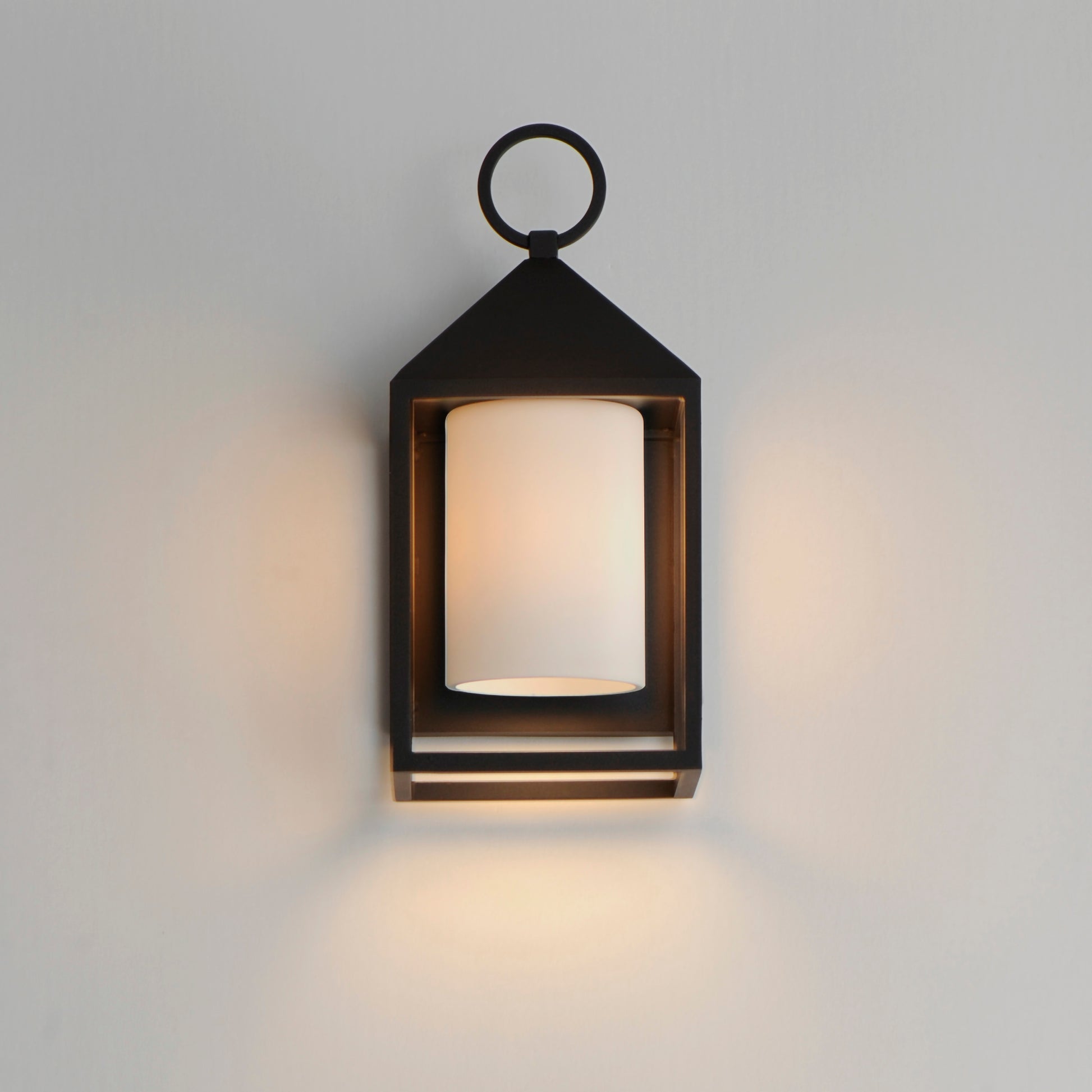 Aldous Small Outdoor Sconce Black by Maxim Lighting