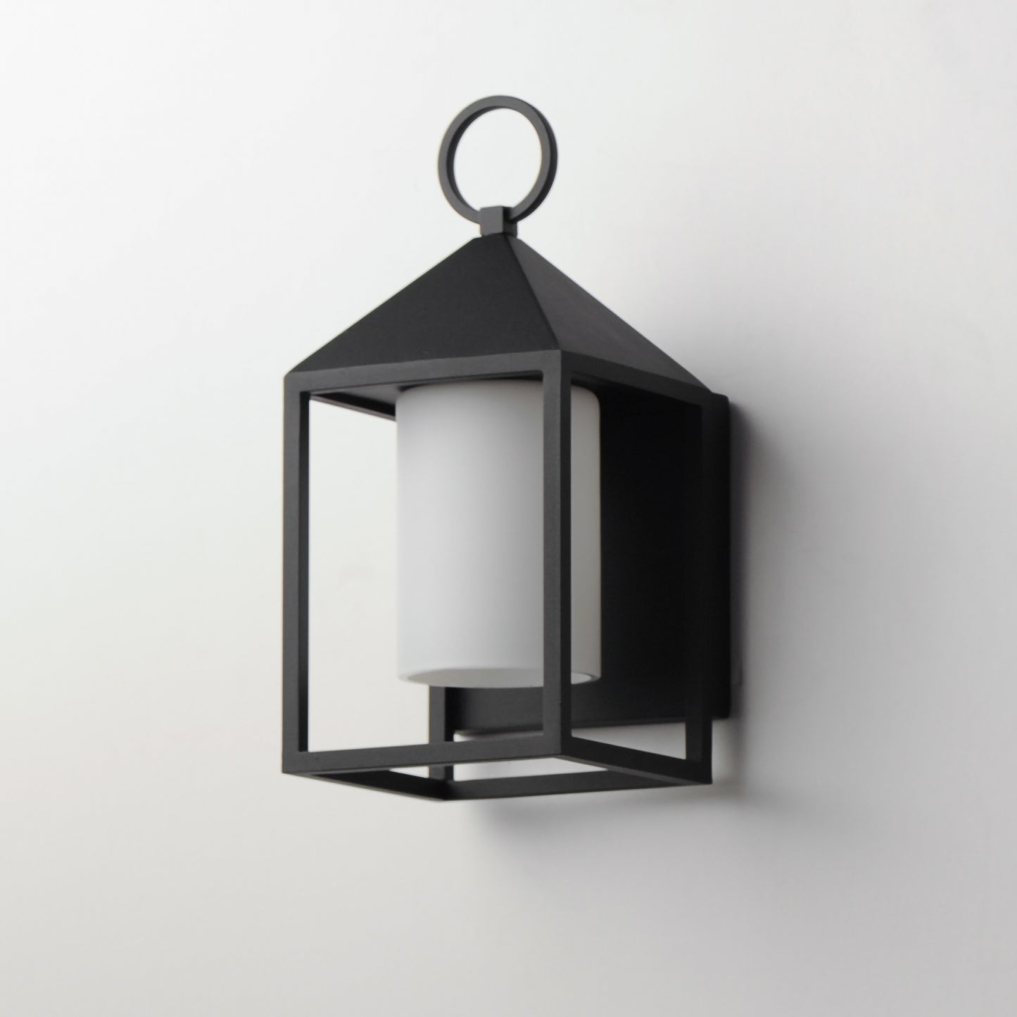 Aldous Small Outdoor Sconce Black by Maxim Lighting
