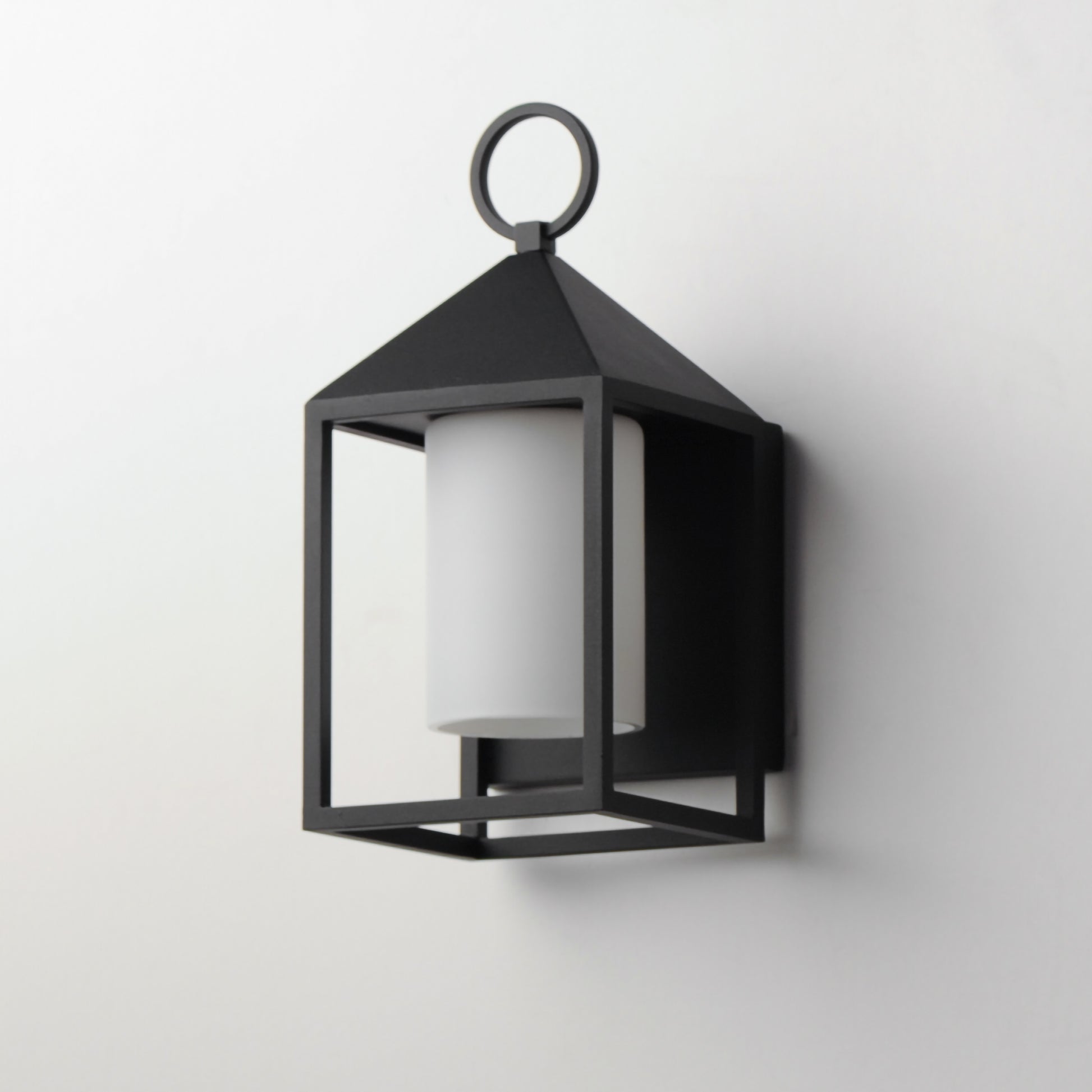 Aldous Small Outdoor Sconce Black by Maxim Lighting