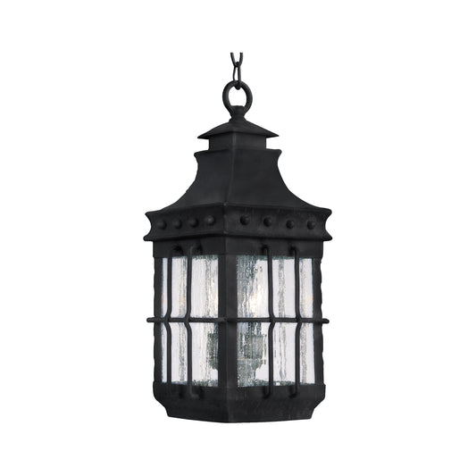 Nantucket 3-Light Outdoor Hanging Lantern Country Forge by Maxim Lighting