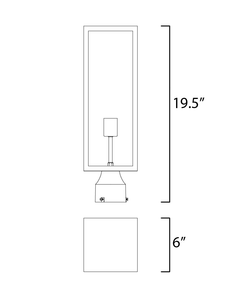 Catalina Outdoor Pole/Post Lantern Dark Bronze by Maxim Lighting