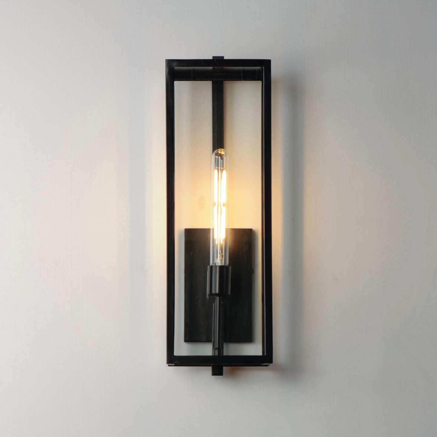Catalina Large Outdoor Up-Light Wall Sconce Dark Bronze by Maxim Lighting