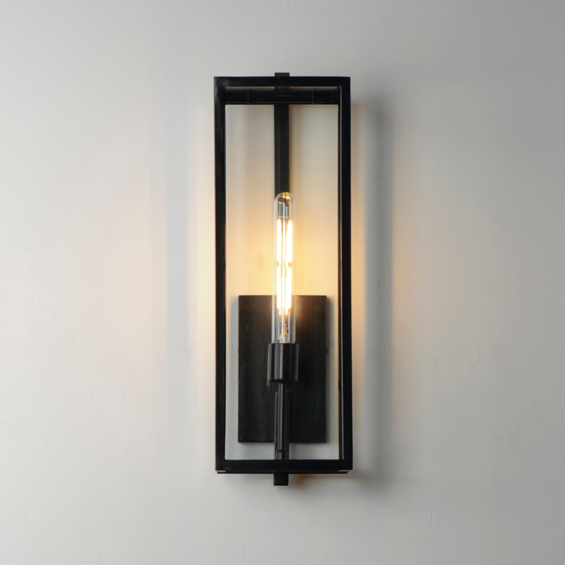 Catalina Large Outdoor Up-Light Wall Sconce Dark Bronze by Maxim Lighting