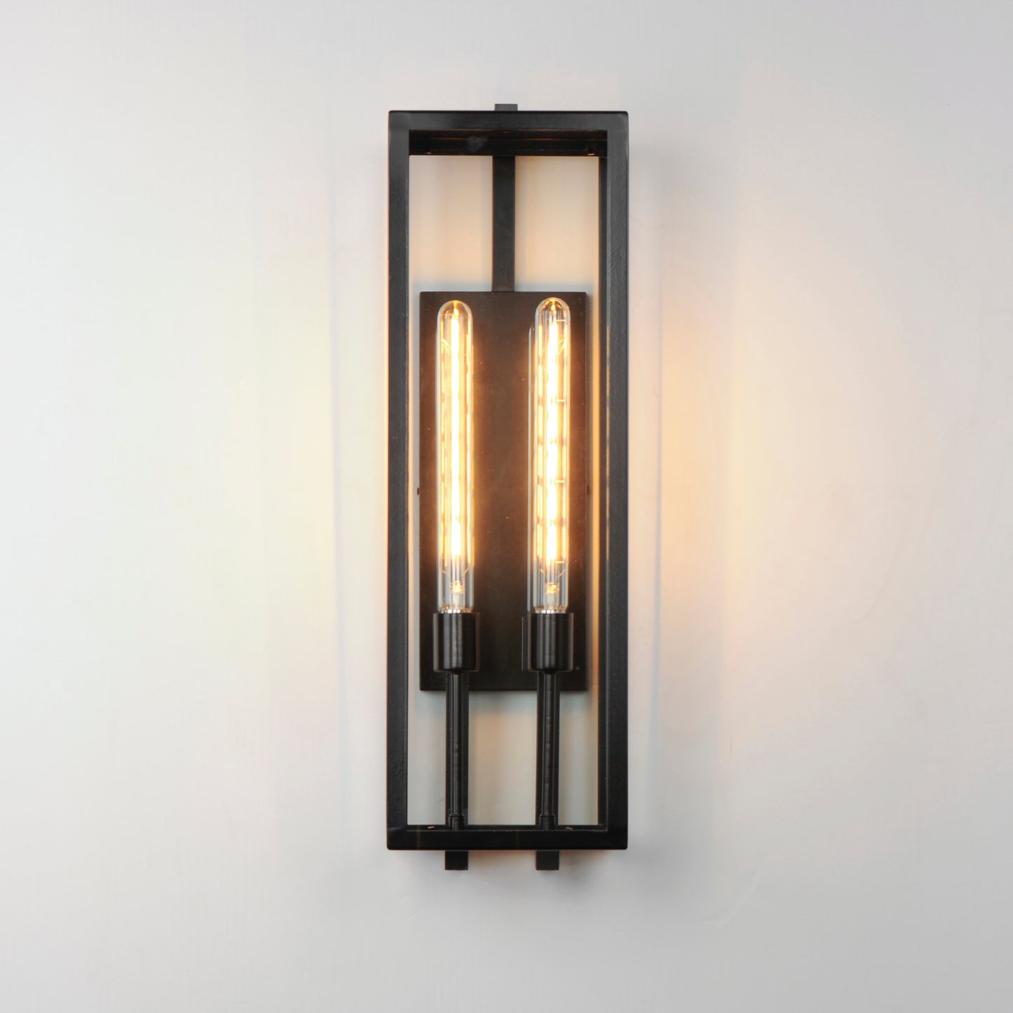 Catalina 2-Light XL Outdoor Up-Light Wall Sconce Dark Bronze by Maxim Lighting